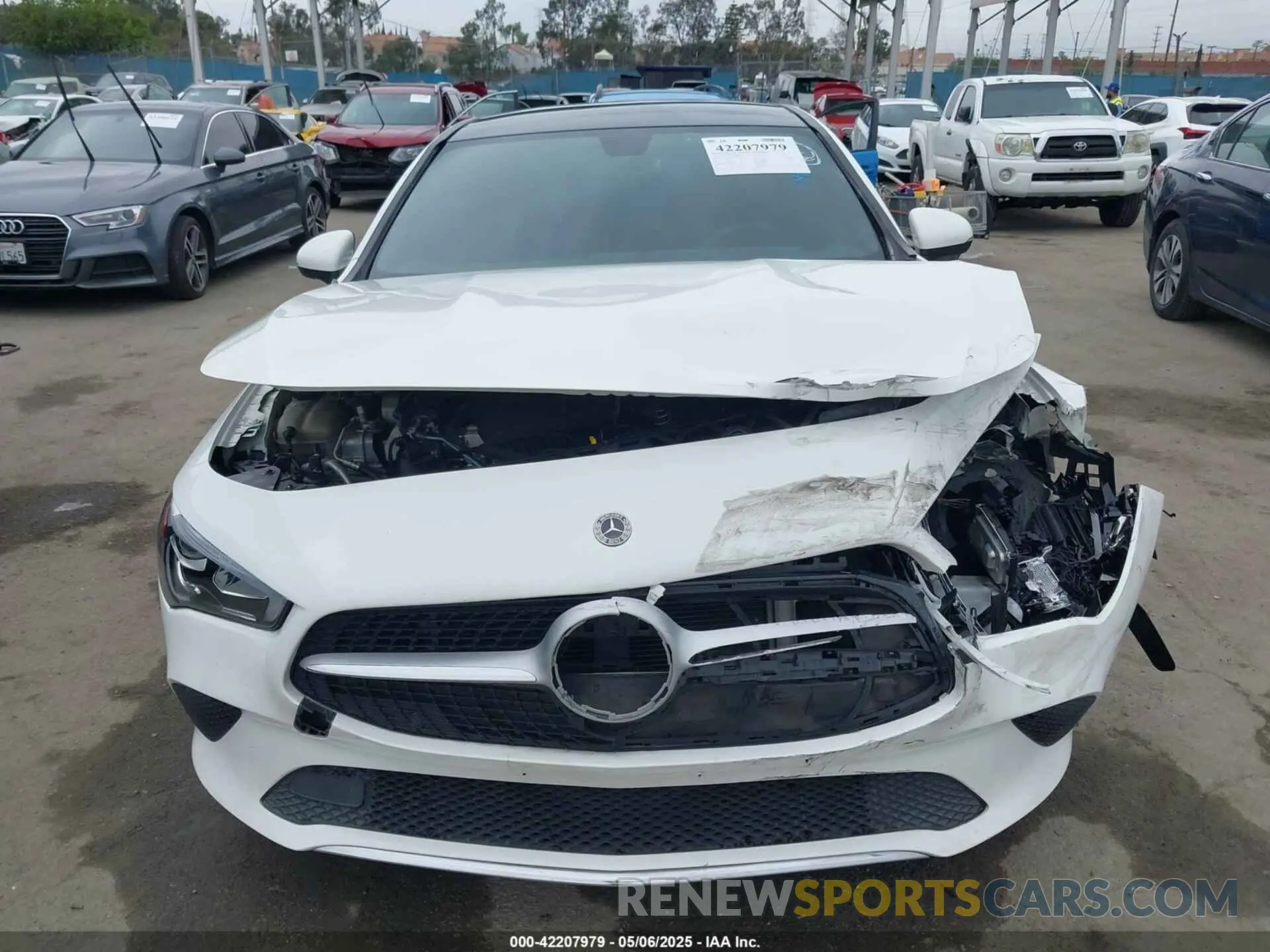 11 fotografías del automóvil dañado W1K5J4GB2MN190996 MERCEDES-BENZ CLA 250 2021