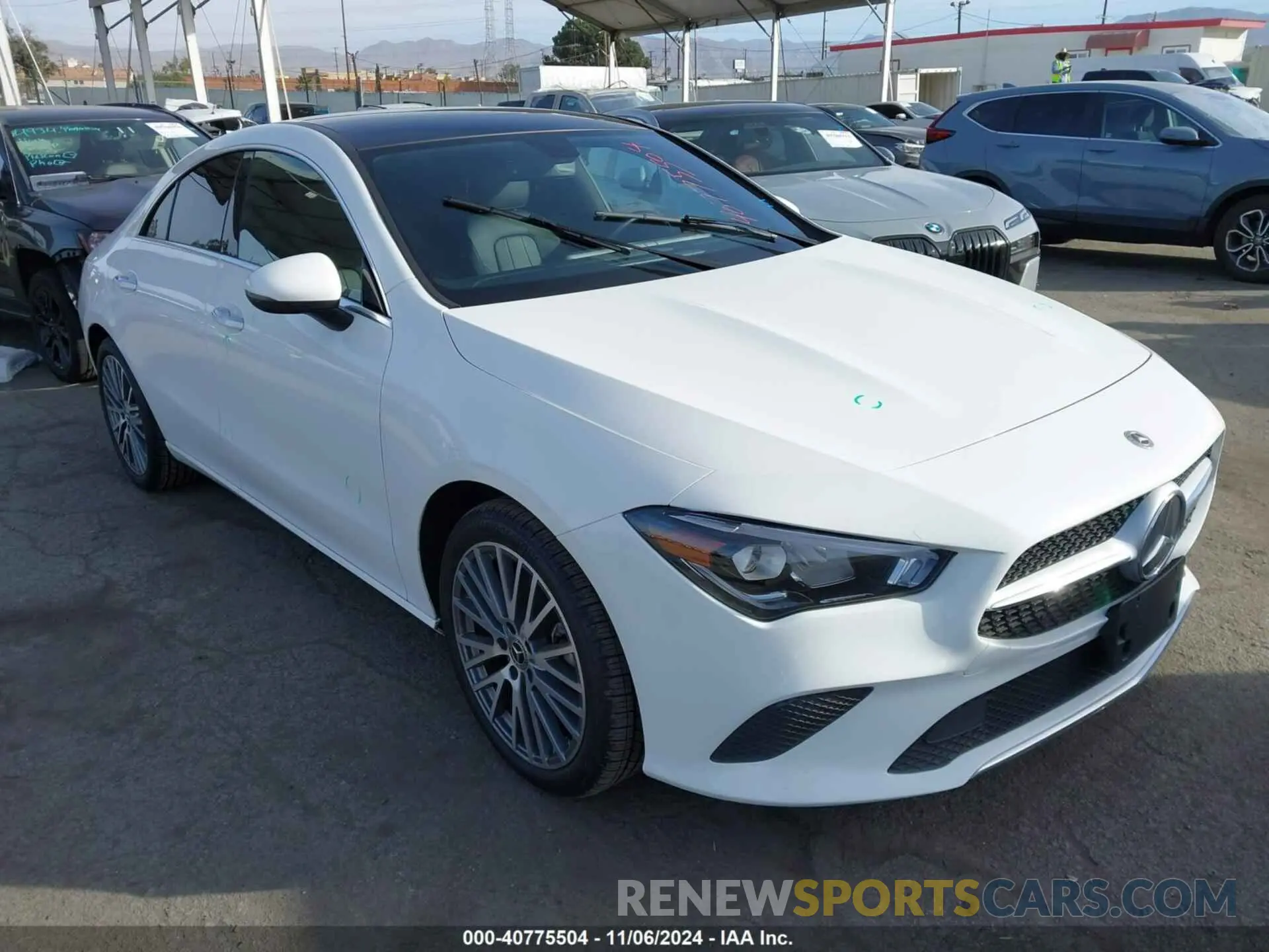 1 fotografías del automóvil dañado W1K5J4GB4MN176307 MERCEDES-BENZ CLA 250 2021