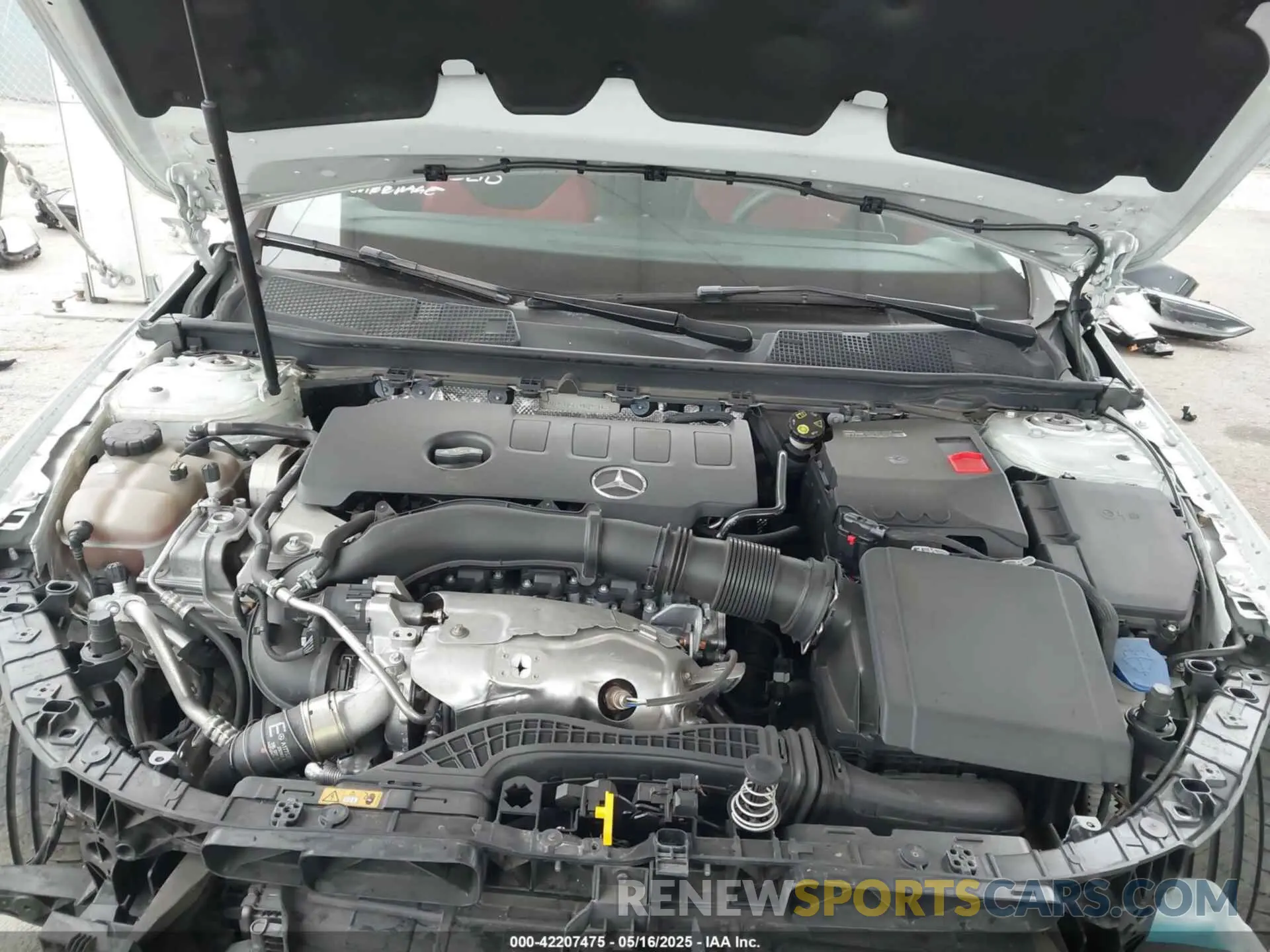 10 fotografías del automóvil dañado W1K5J4GBXMN158068 MERCEDES-BENZ CLA 250 2021