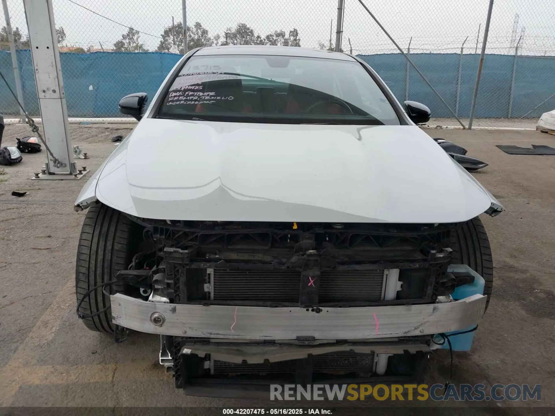 12 fotografías del automóvil dañado W1K5J4GBXMN158068 MERCEDES-BENZ CLA 250 2021