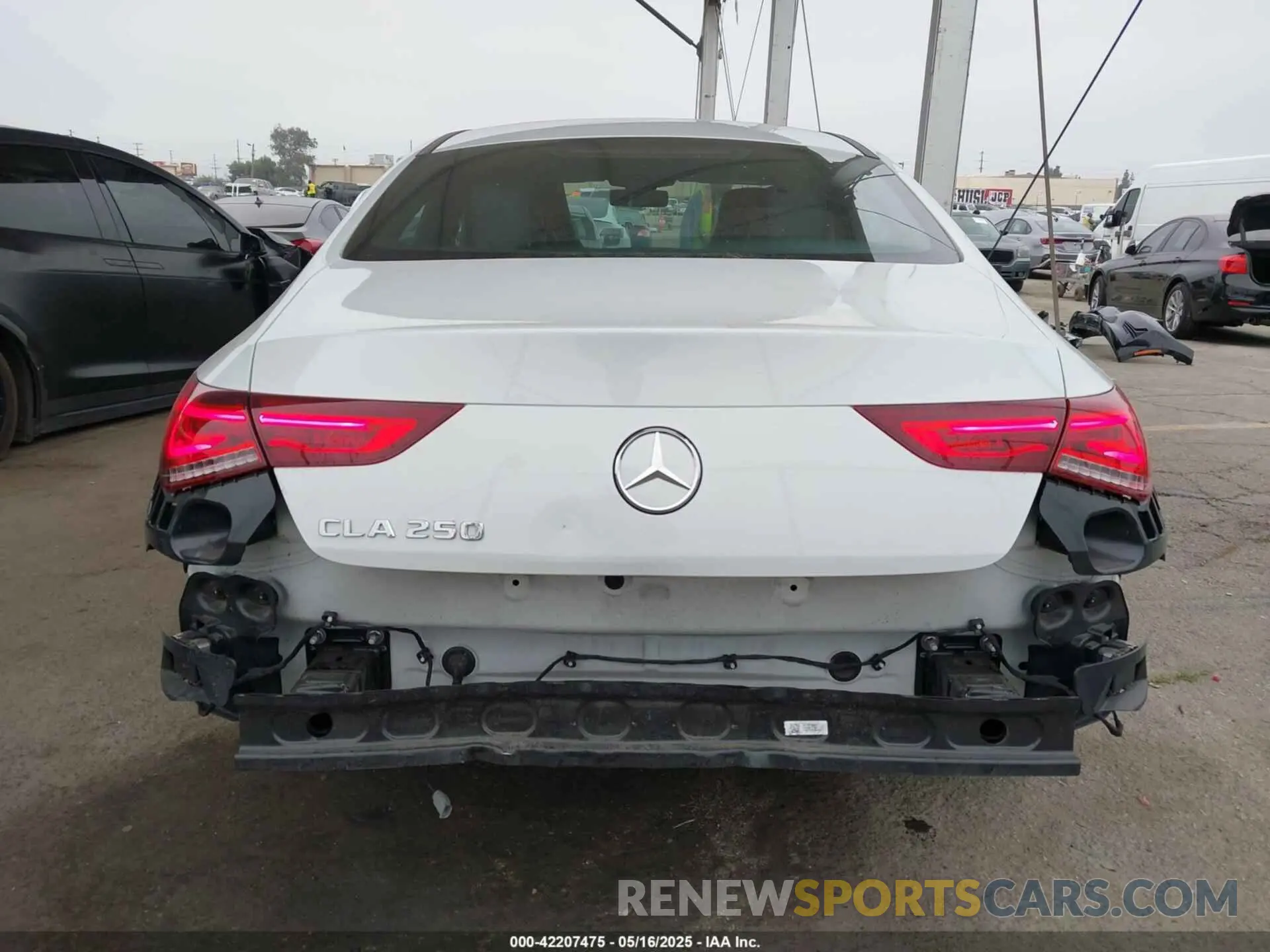 16 fotografías del automóvil dañado W1K5J4GBXMN158068 MERCEDES-BENZ CLA 250 2021