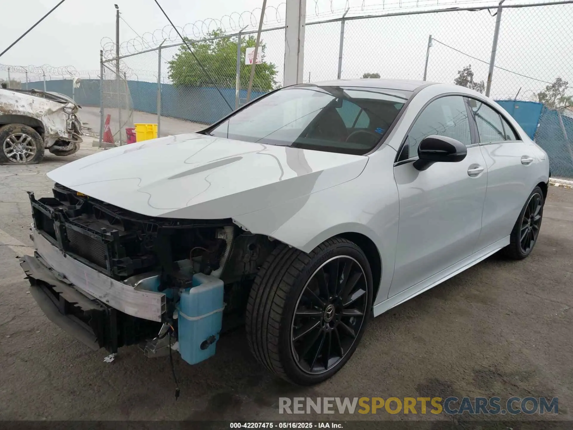 2 fotografías del automóvil dañado W1K5J4GBXMN158068 MERCEDES-BENZ CLA 250 2021