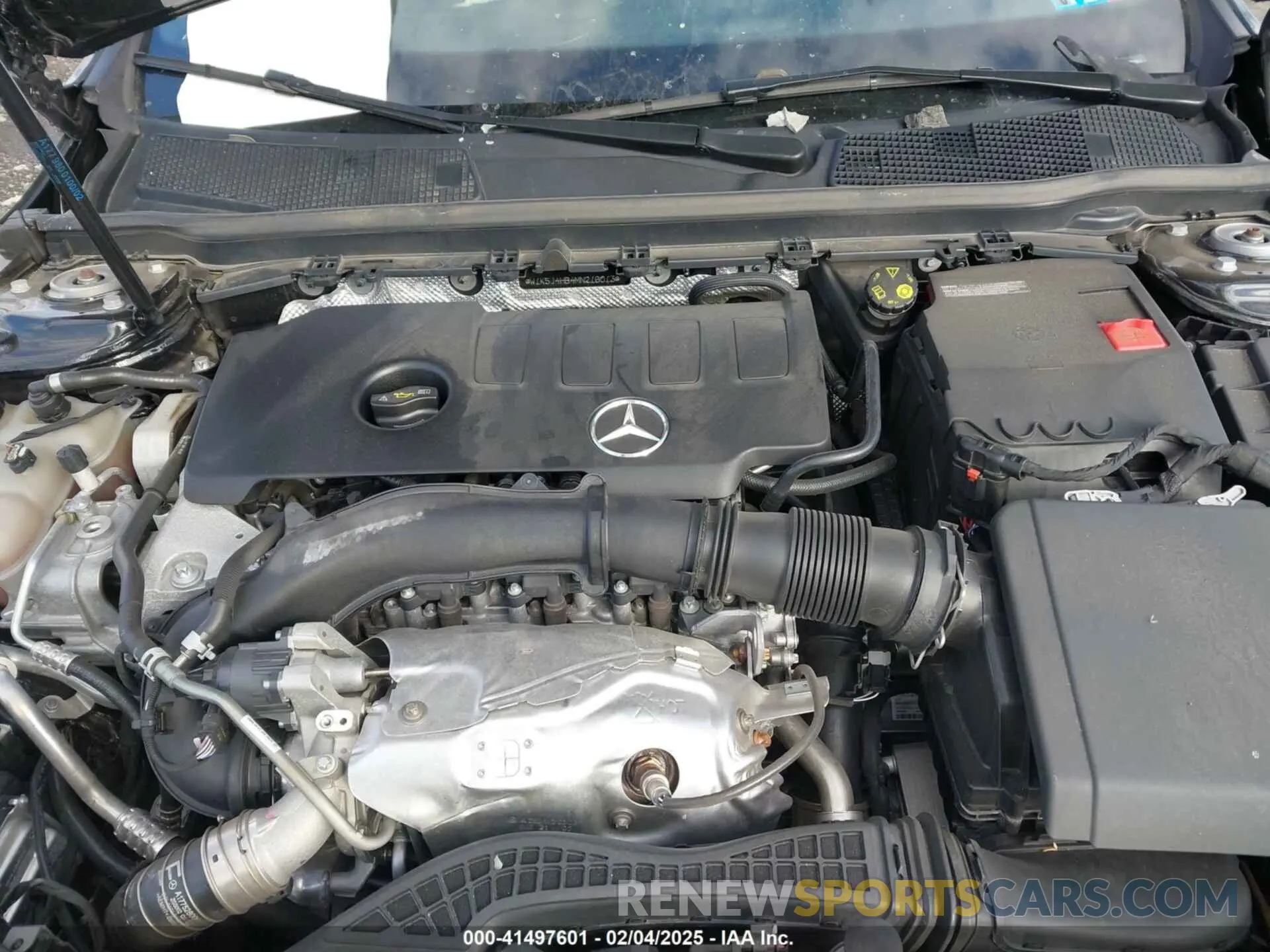 10 fotografías del automóvil dañado W1K5J4HB4MN216013 MERCEDES-BENZ CLA 250 2021