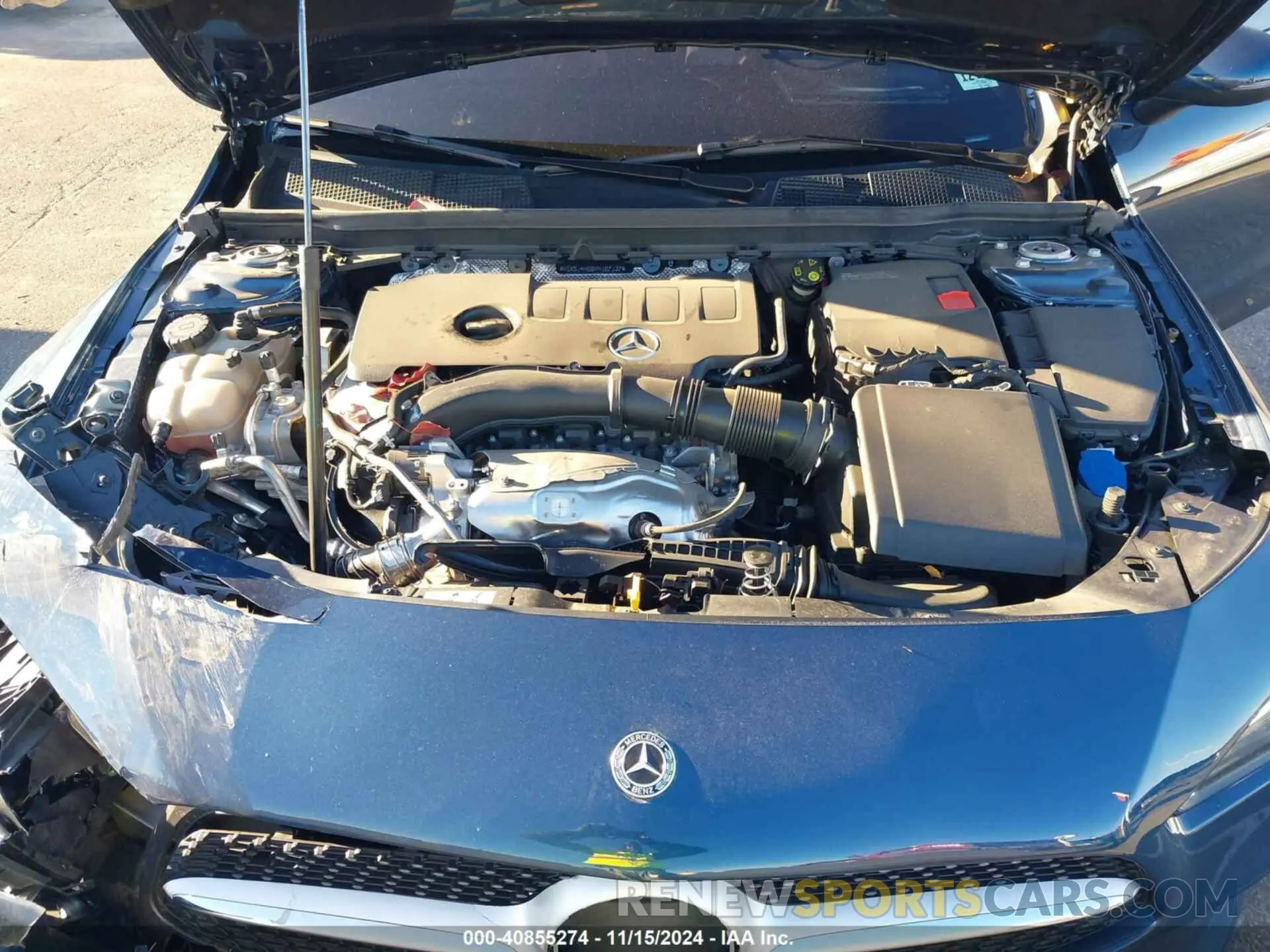 10 fotografías del automóvil dañado W1K5J4HB6MN167137 MERCEDES-BENZ CLA 250 2021