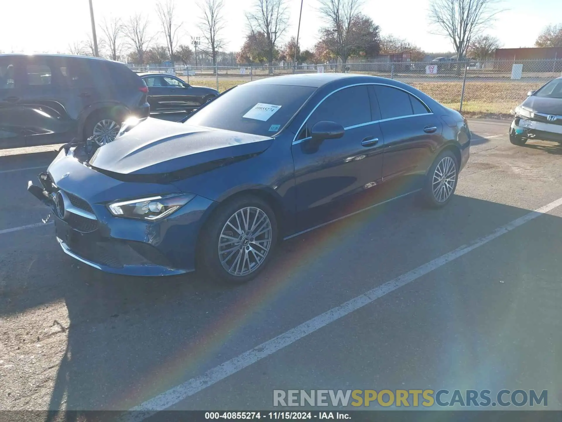 2 fotografías del automóvil dañado W1K5J4HB6MN167137 MERCEDES-BENZ CLA 250 2021