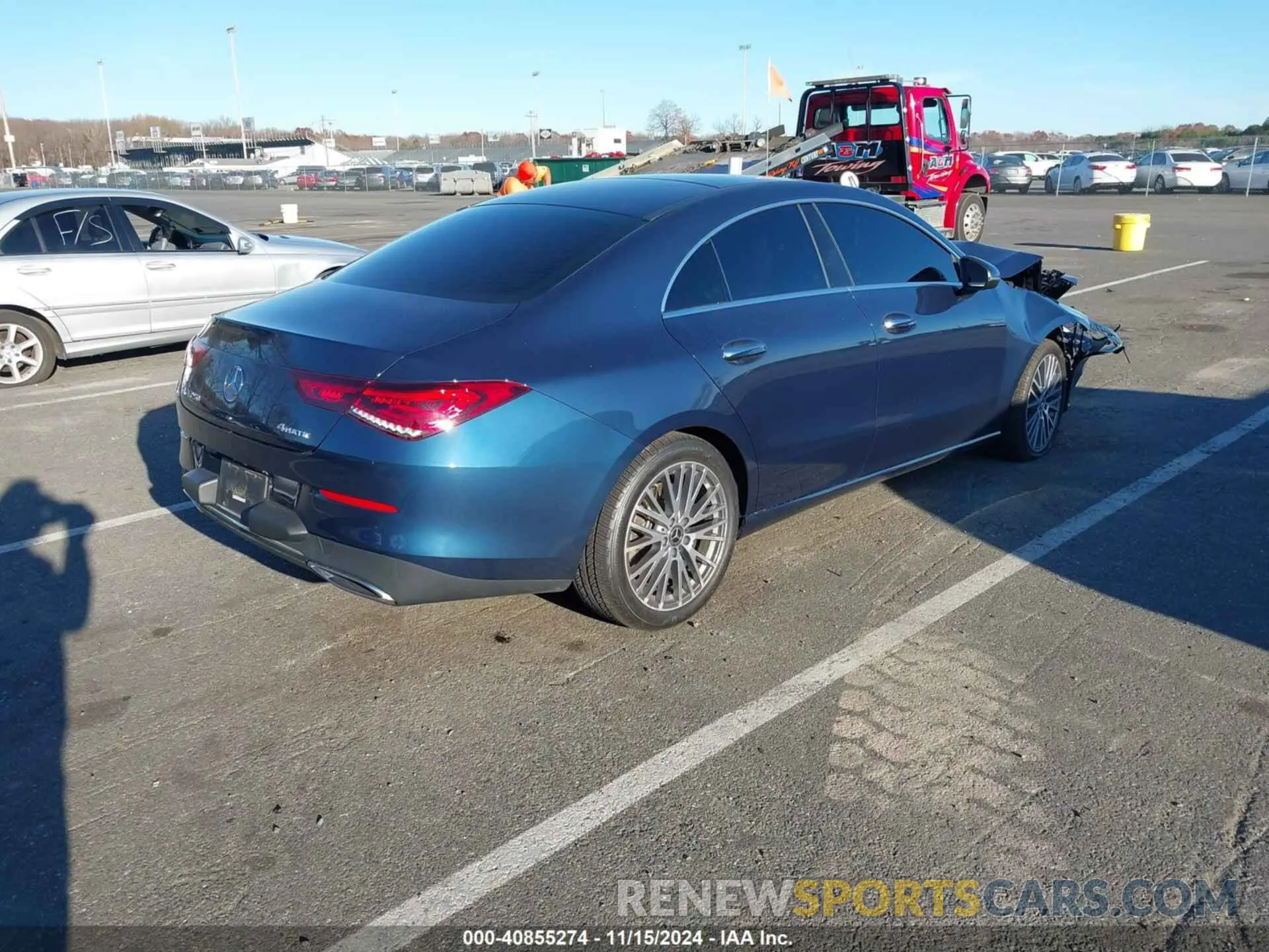 4 fotografías del automóvil dañado W1K5J4HB6MN167137 MERCEDES-BENZ CLA 250 2021