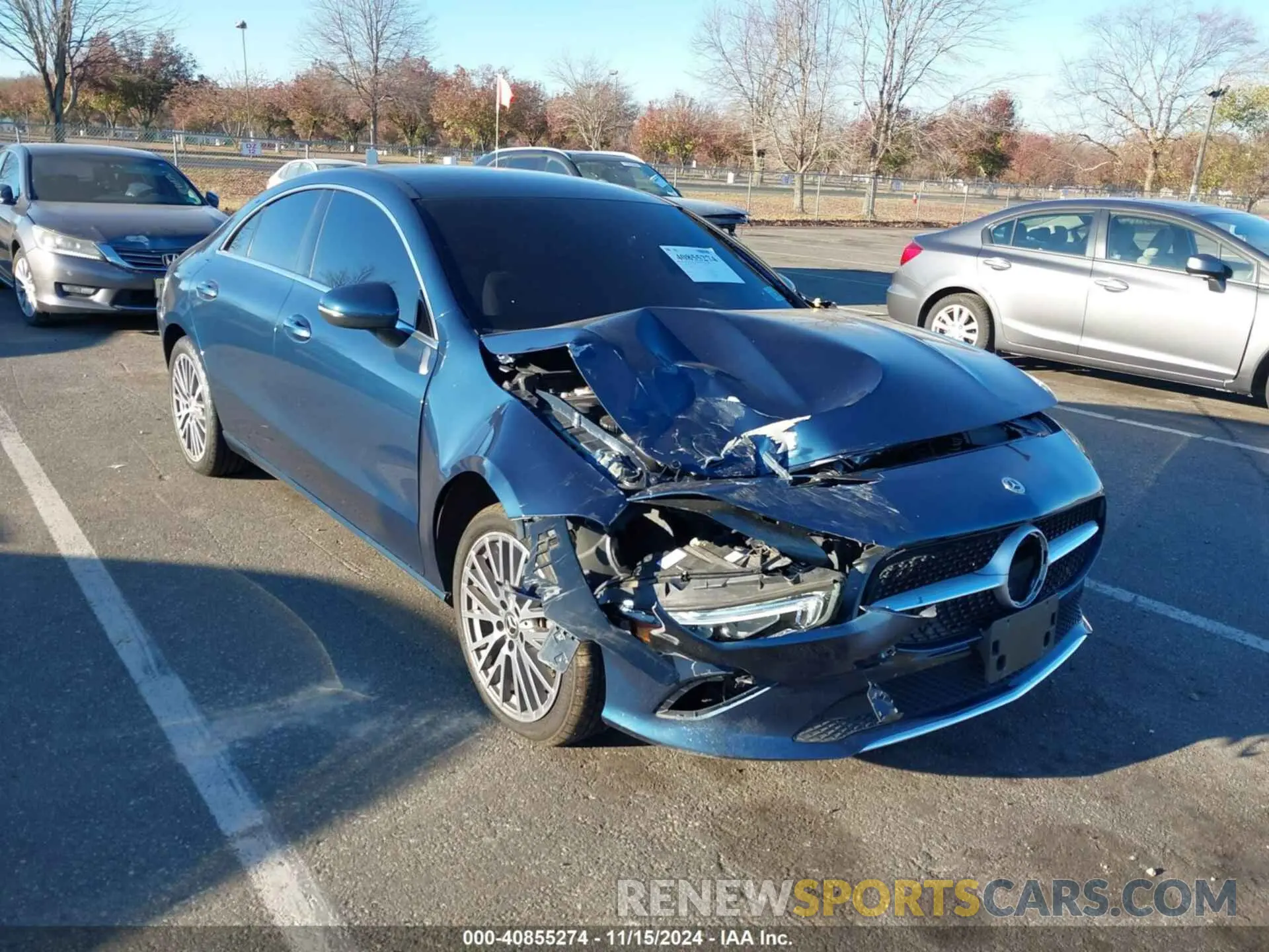 6 fotografías del automóvil dañado W1K5J4HB6MN167137 MERCEDES-BENZ CLA 250 2021