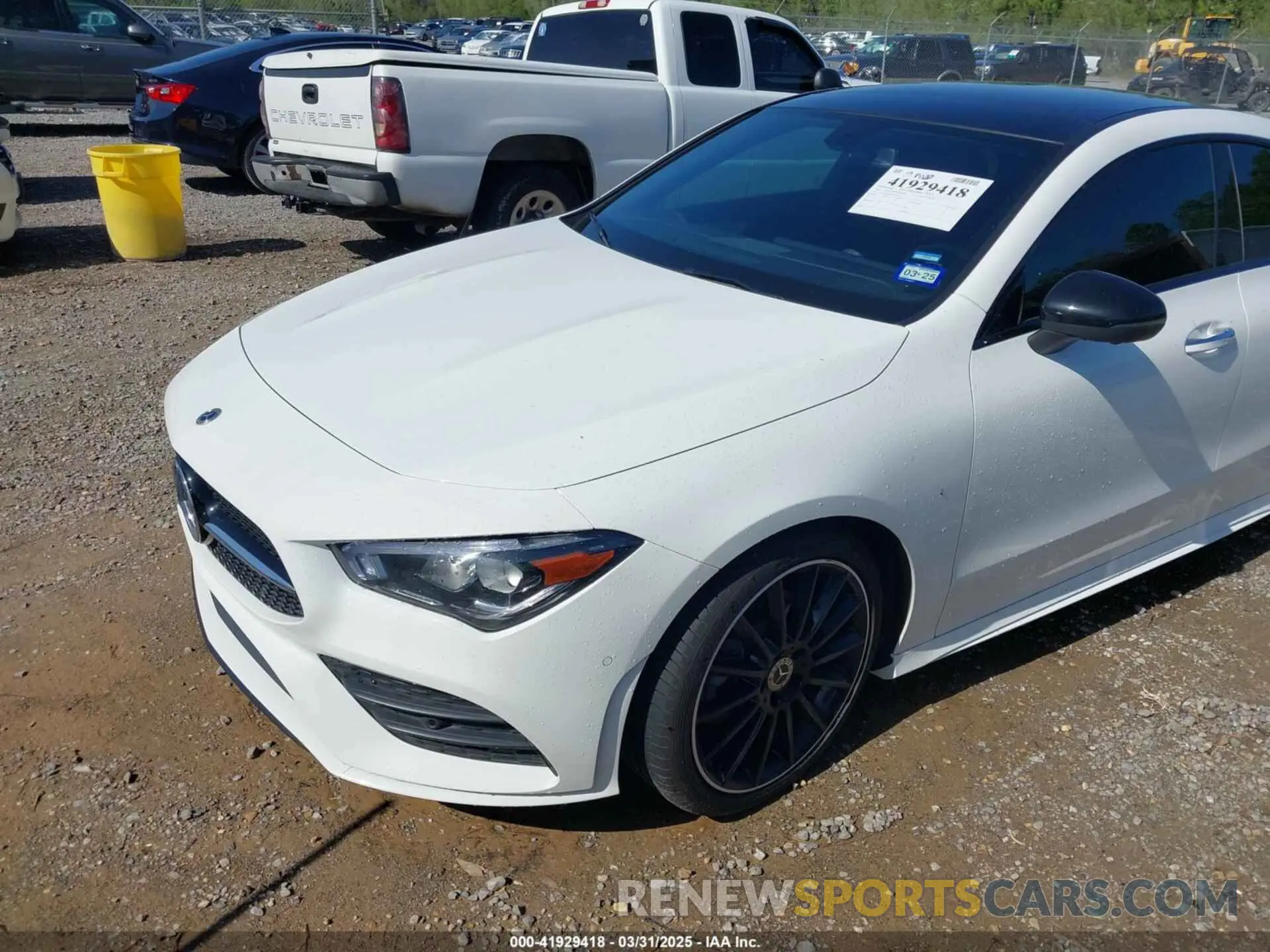 6 fotografías del automóvil dañado W1K5J4GB4NN294407 MERCEDES-BENZ CLA 250 COUPE 2022