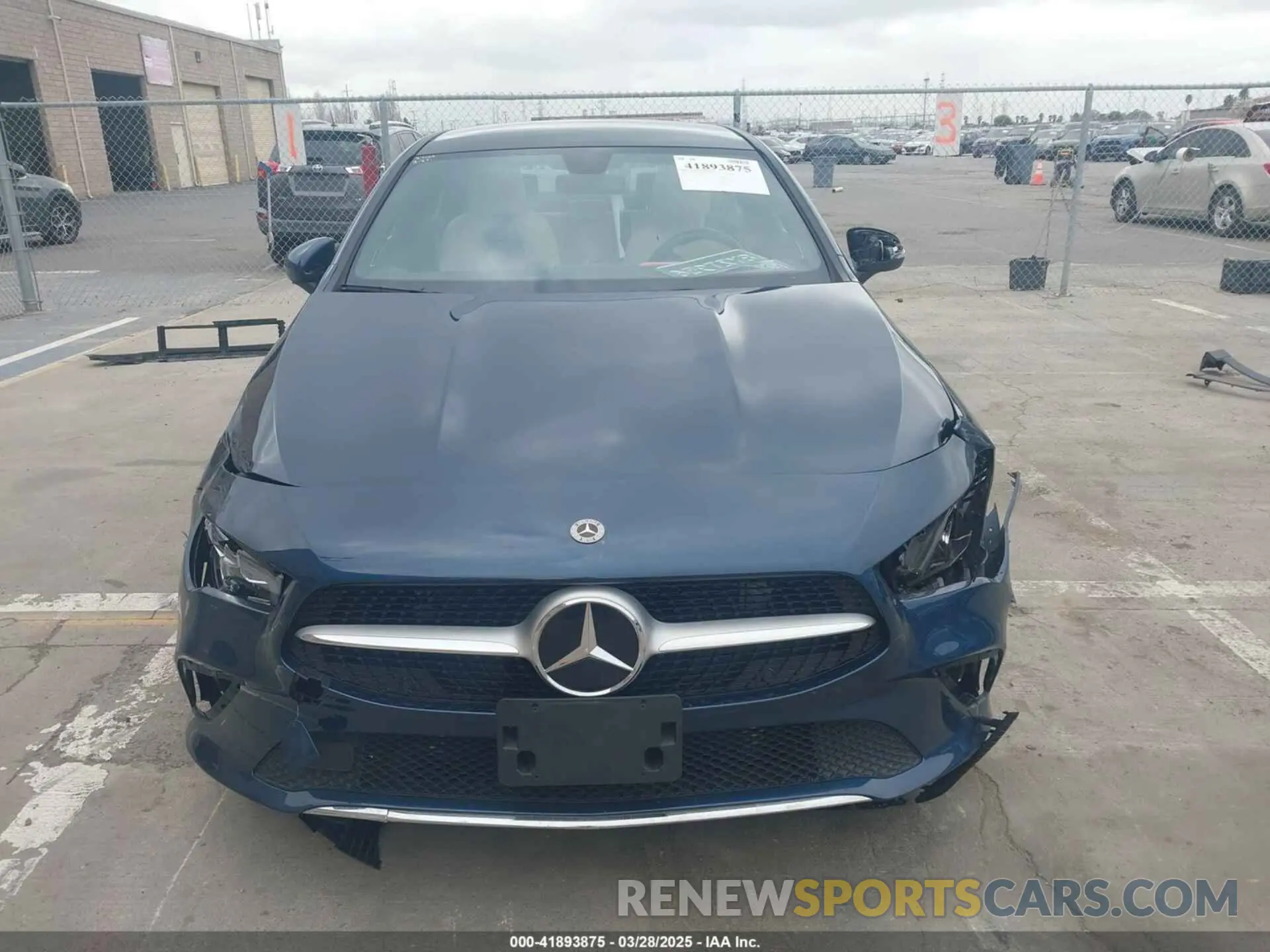 12 fotografías del automóvil dañado W1K5J4GB5NN250836 MERCEDES-BENZ CLA 250 COUPE 2022