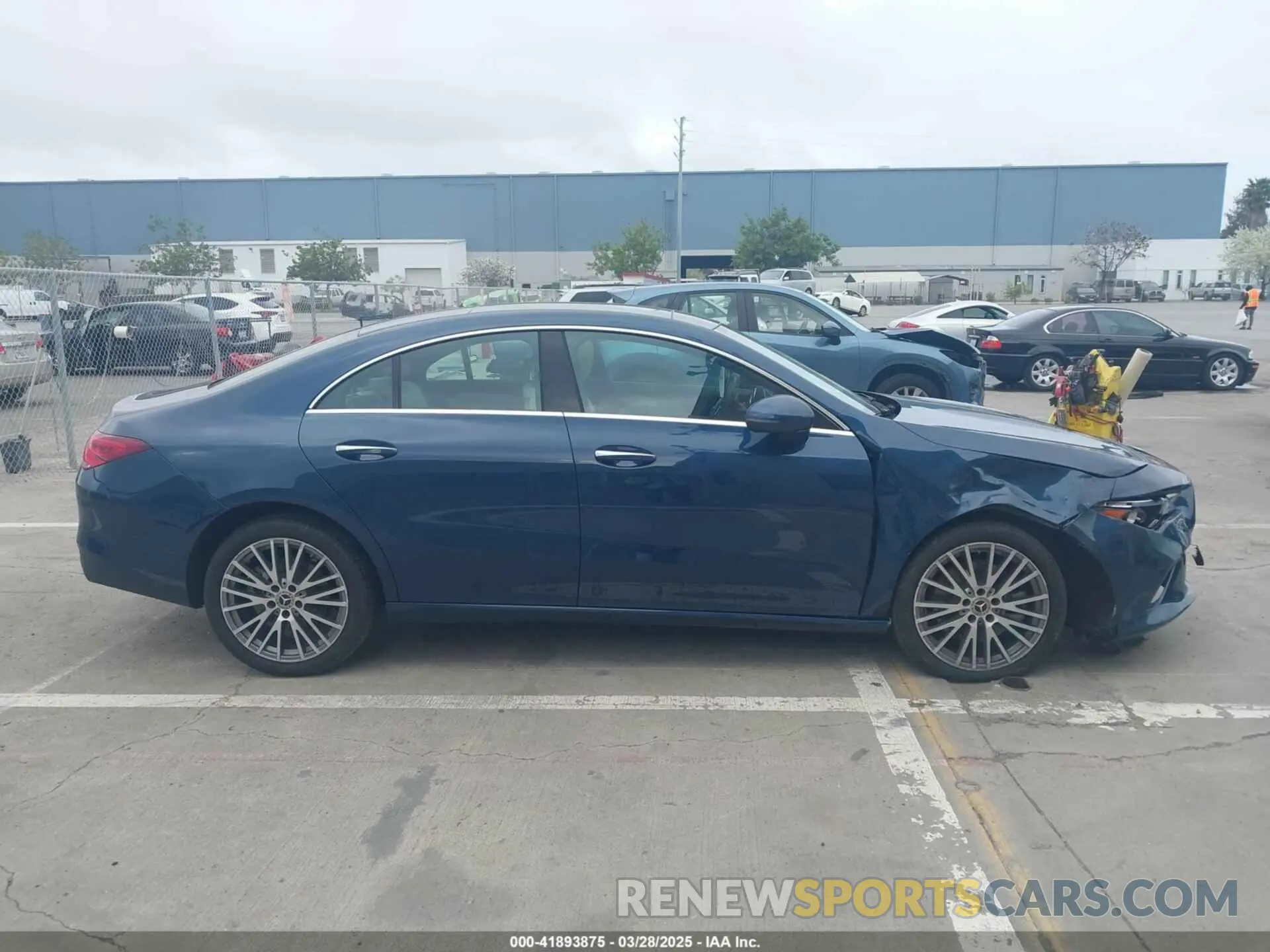 13 fotografías del automóvil dañado W1K5J4GB5NN250836 MERCEDES-BENZ CLA 250 COUPE 2022