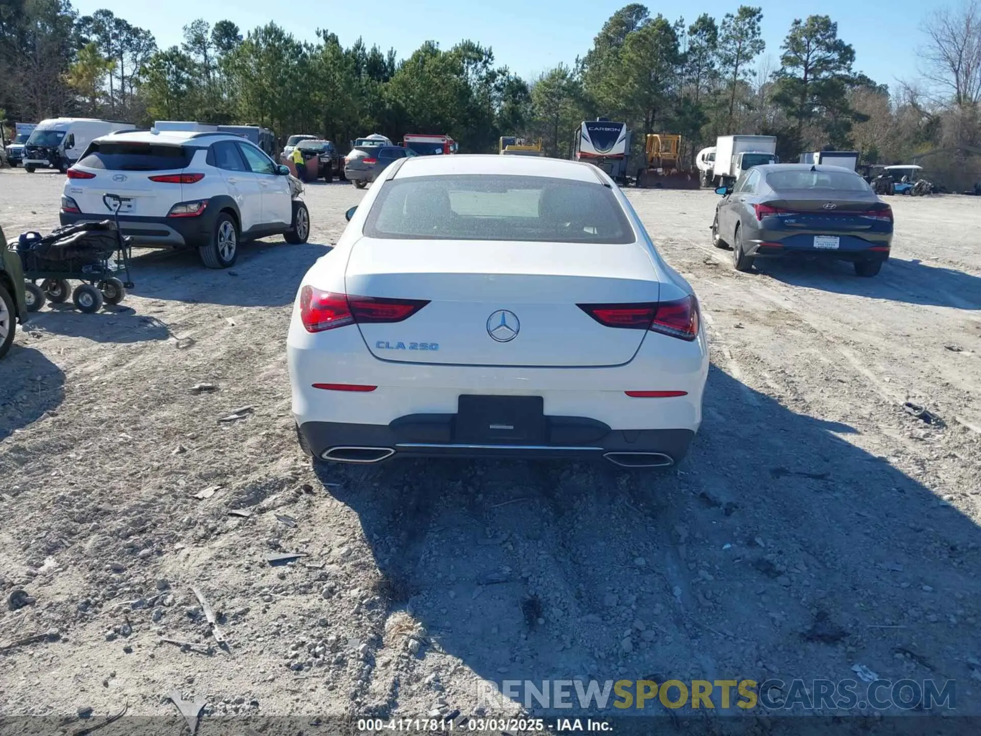 16 fotografías del automóvil dañado W1K5J4GB8NN249535 MERCEDES-BENZ CLA 250 COUPE 2022