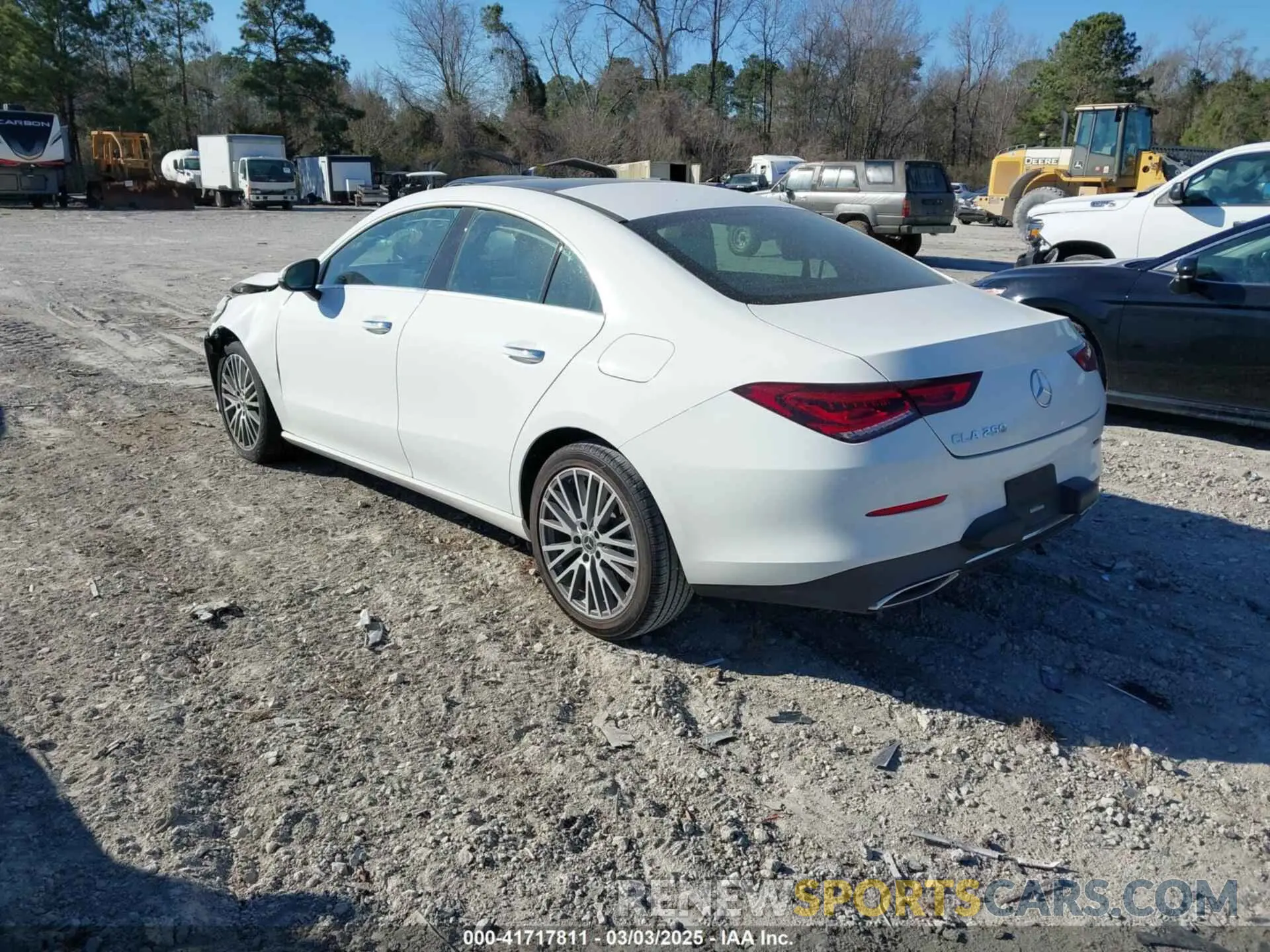 3 fotografías del automóvil dañado W1K5J4GB8NN249535 MERCEDES-BENZ CLA 250 COUPE 2022