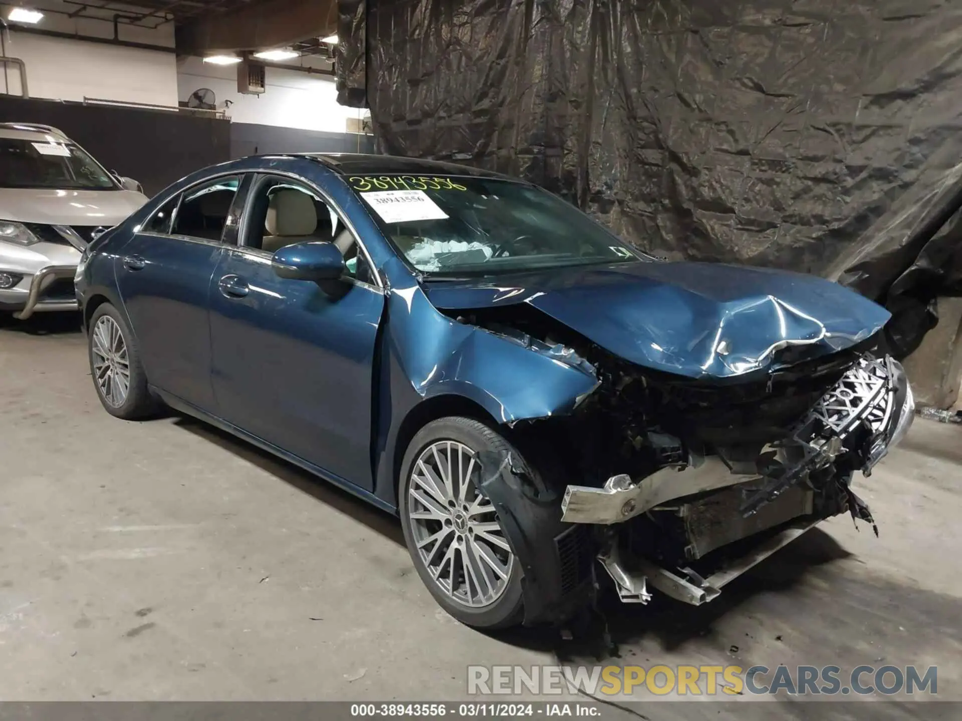 1 fotografías del automóvil dañado W1K5J4HB1NN298767 MERCEDES-BENZ CLA 250 COUPE 2022