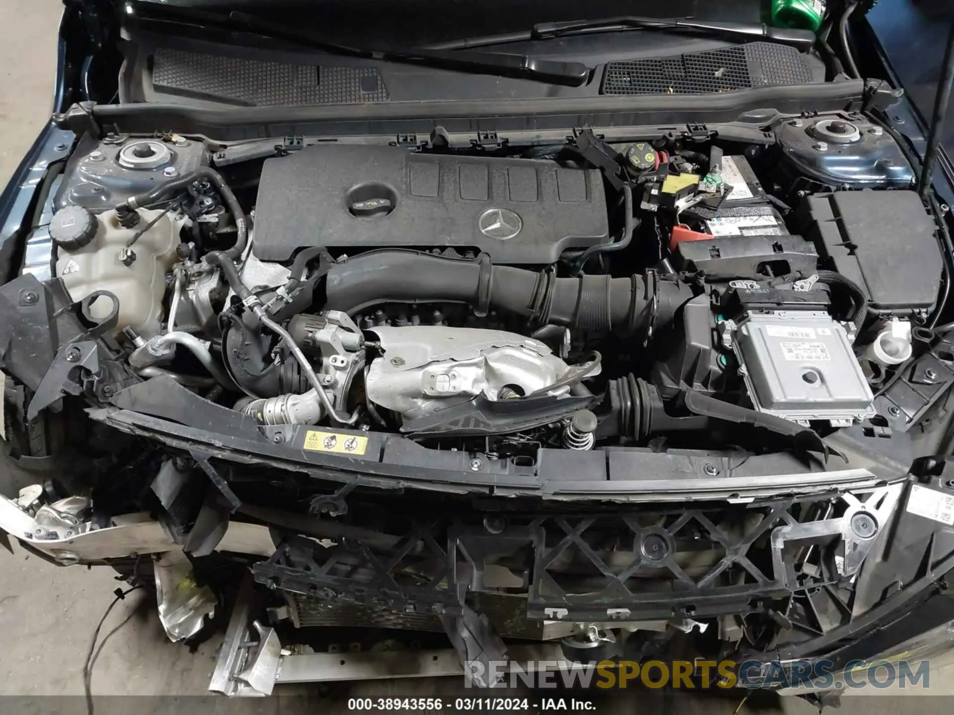 10 fotografías del automóvil dañado W1K5J4HB1NN298767 MERCEDES-BENZ CLA 250 COUPE 2022
