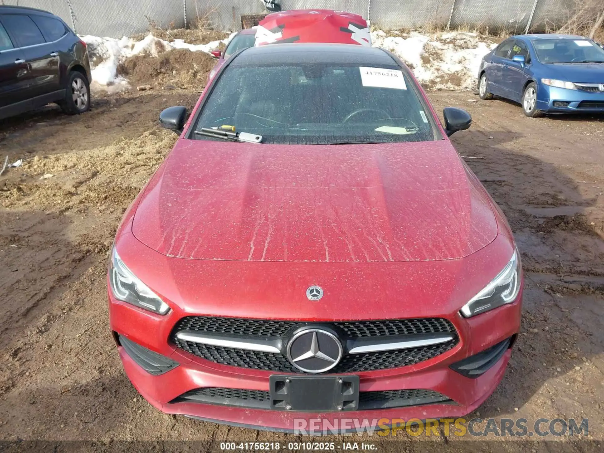 13 fotografías del automóvil dañado W1K5J4HB2NN272503 MERCEDES-BENZ CLA 250 COUPE 2022