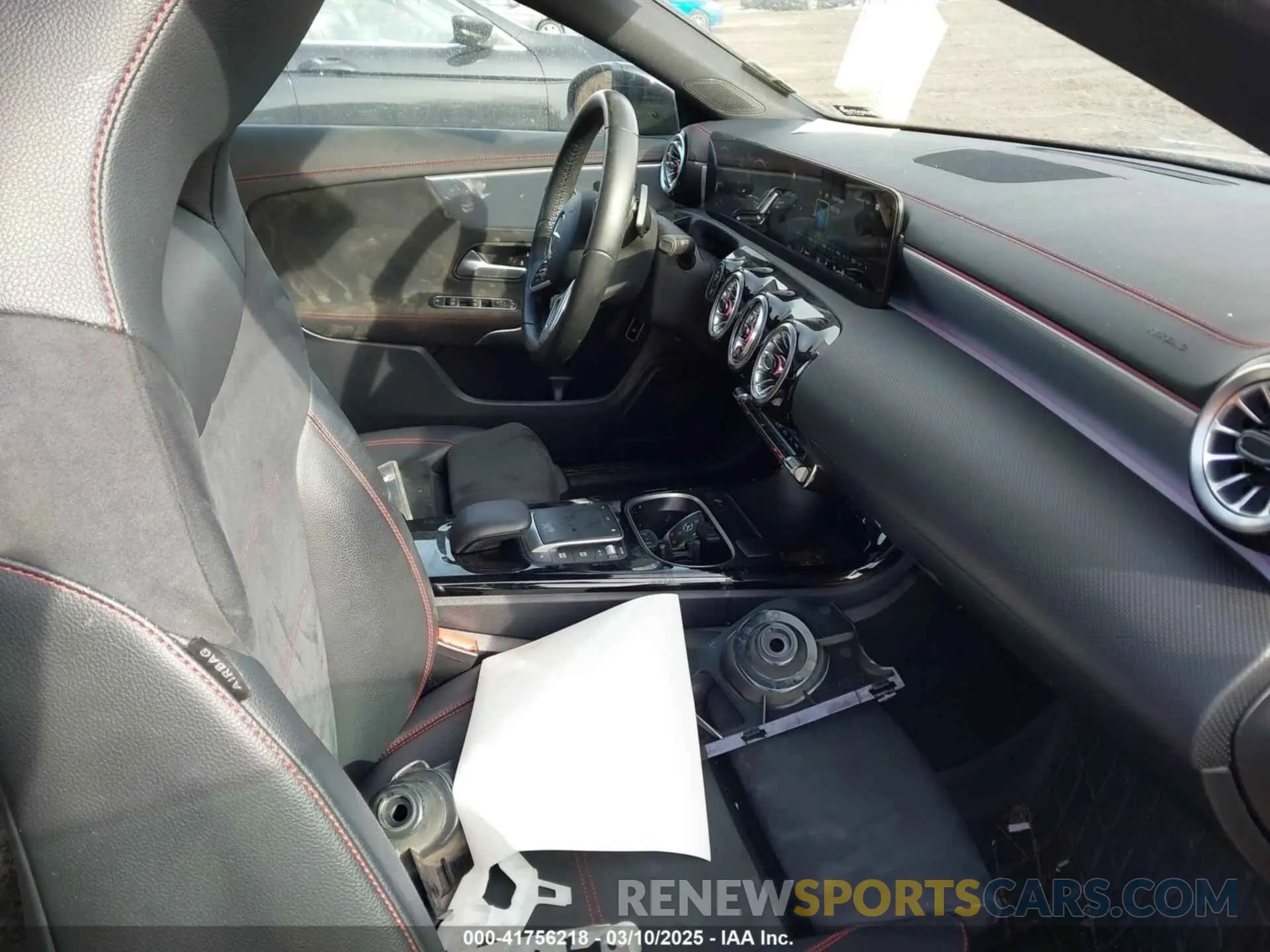 5 fotografías del automóvil dañado W1K5J4HB2NN272503 MERCEDES-BENZ CLA 250 COUPE 2022