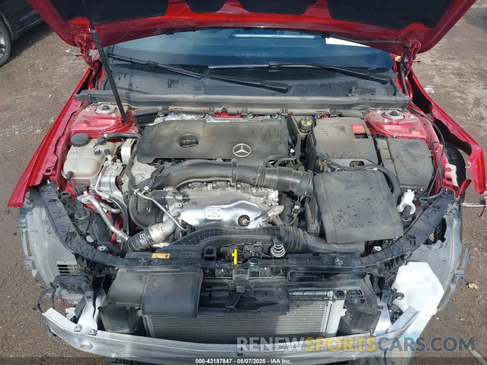 10 fotografías del automóvil dañado W1K5J4HB2NN286966 MERCEDES-BENZ CLA 250 COUPE 2022