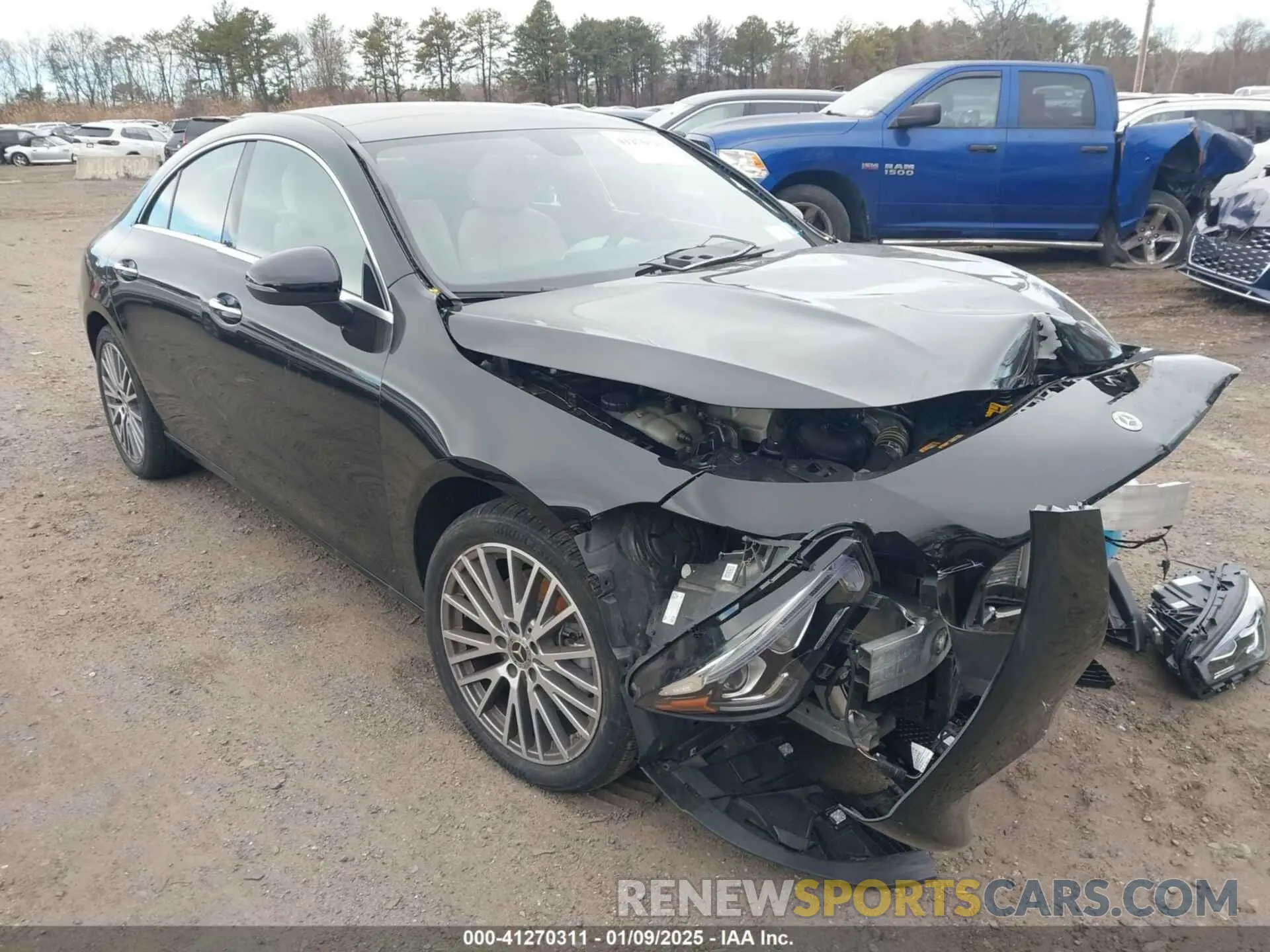 1 fotografías del automóvil dañado W1K5J4HB3NN250770 MERCEDES-BENZ CLA 250 COUPE 2022