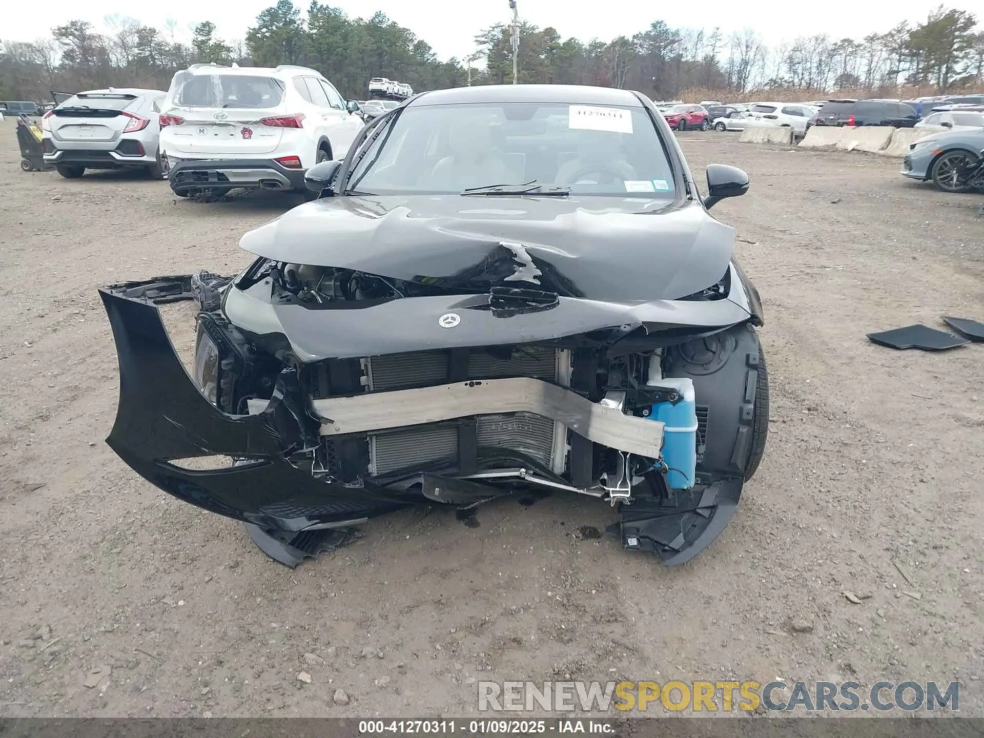 12 fotografías del automóvil dañado W1K5J4HB3NN250770 MERCEDES-BENZ CLA 250 COUPE 2022