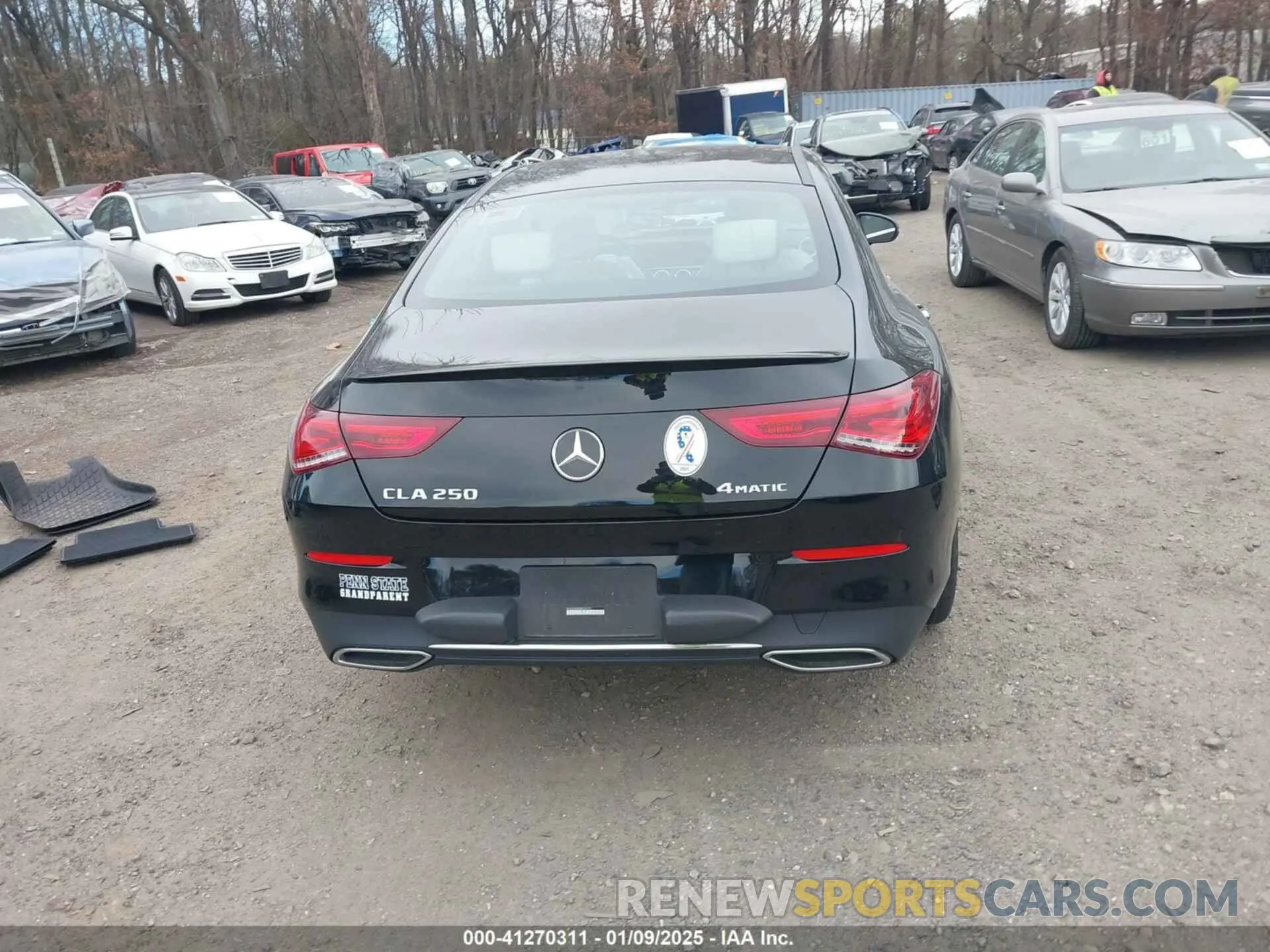 16 fotografías del automóvil dañado W1K5J4HB3NN250770 MERCEDES-BENZ CLA 250 COUPE 2022