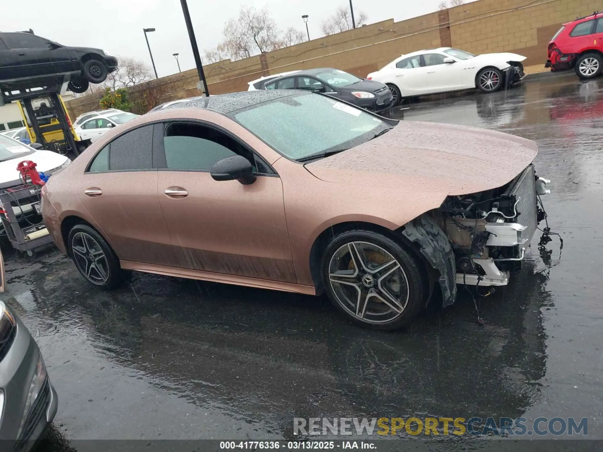 14 fotografías del automóvil dañado W1K5J4GB0PN329558 MERCEDES-BENZ CLA 250 COUPE 2023