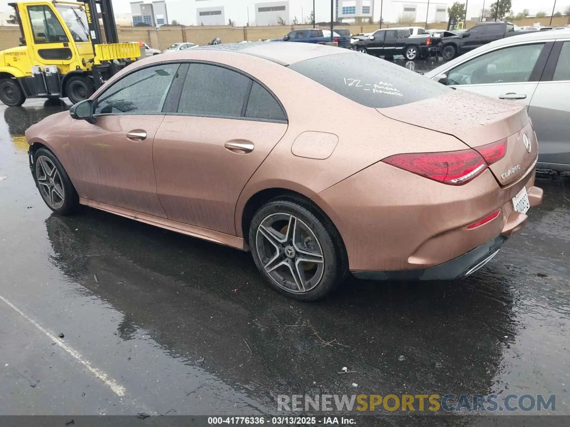 3 fotografías del automóvil dañado W1K5J4GB0PN329558 MERCEDES-BENZ CLA 250 COUPE 2023