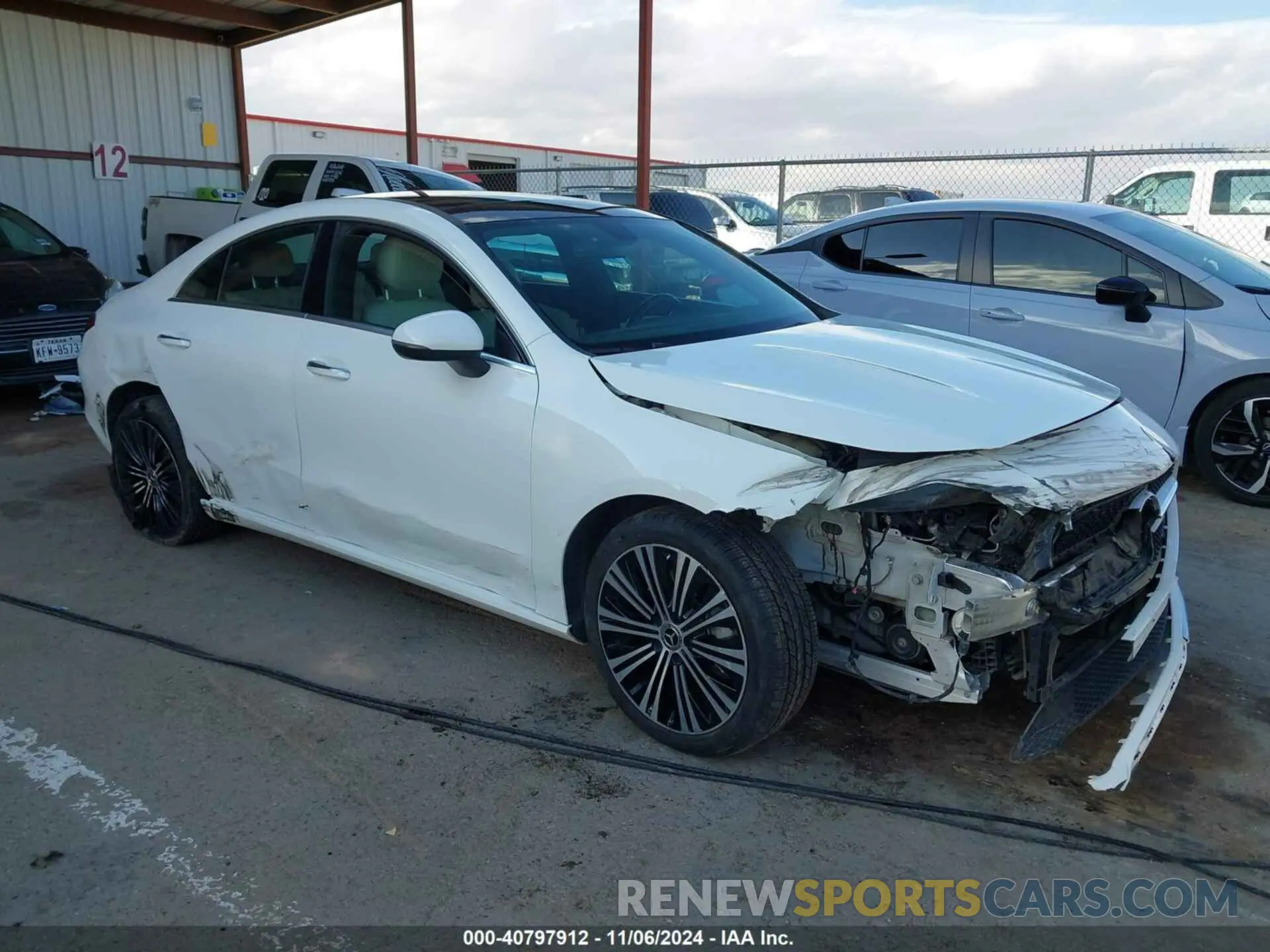 1 fotografías del automóvil dañado W1K5J4GB0PN335263 MERCEDES-BENZ CLA 250 COUPE 2023