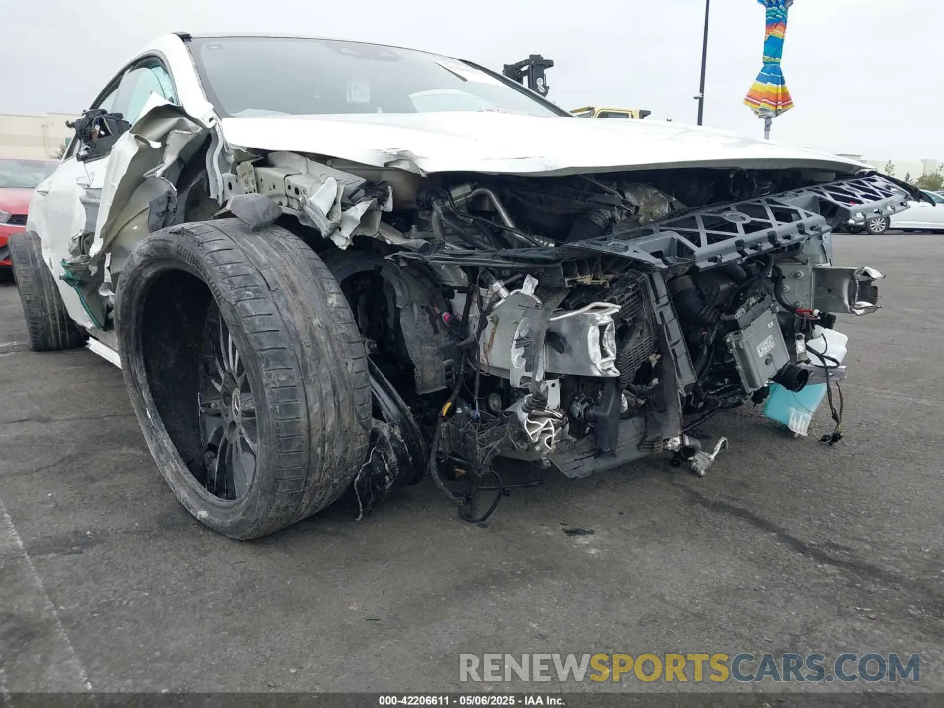 6 fotografías del automóvil dañado W1K5J4GB5PN368338 MERCEDES-BENZ CLA 250 COUPE 2023