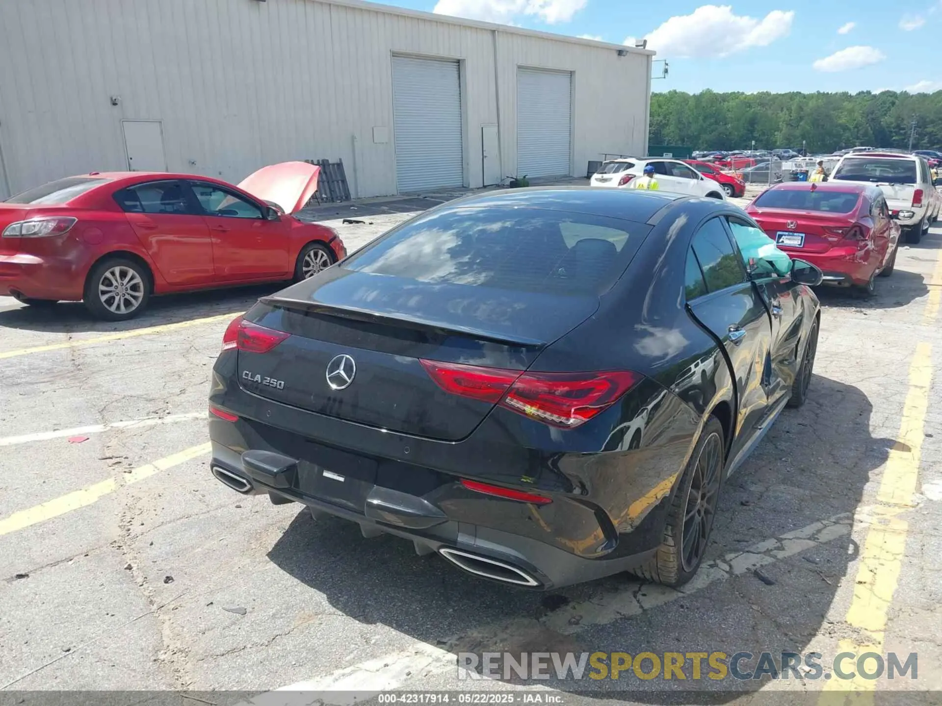 4 fotografías del automóvil dañado W1K5J4GB5PN377699 MERCEDES-BENZ CLA 250 COUPE 2023