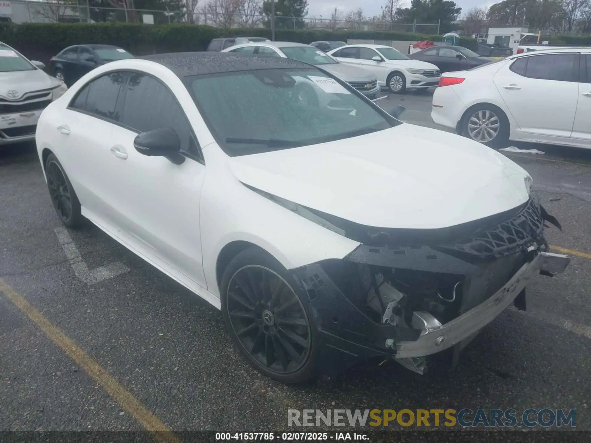 1 fotografías del automóvil dañado W1K5J4GBXPN332290 MERCEDES-BENZ CLA 250 COUPE 2023