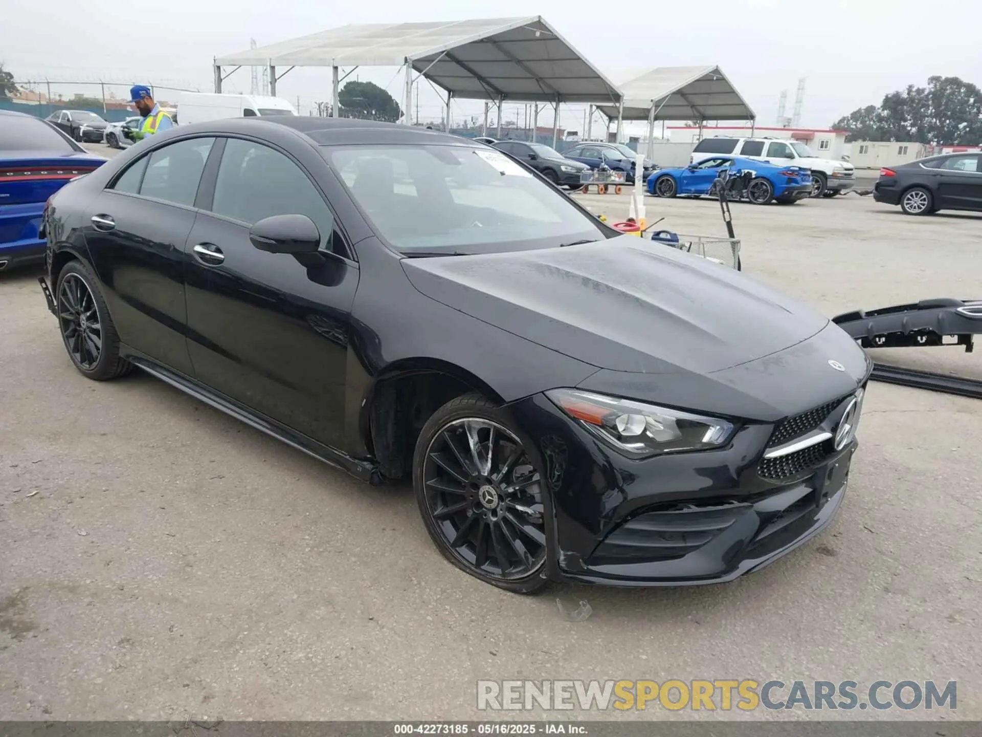 1 fotografías del automóvil dañado W1K5J4GBXPN383529 MERCEDES-BENZ CLA 250 COUPE 2023
