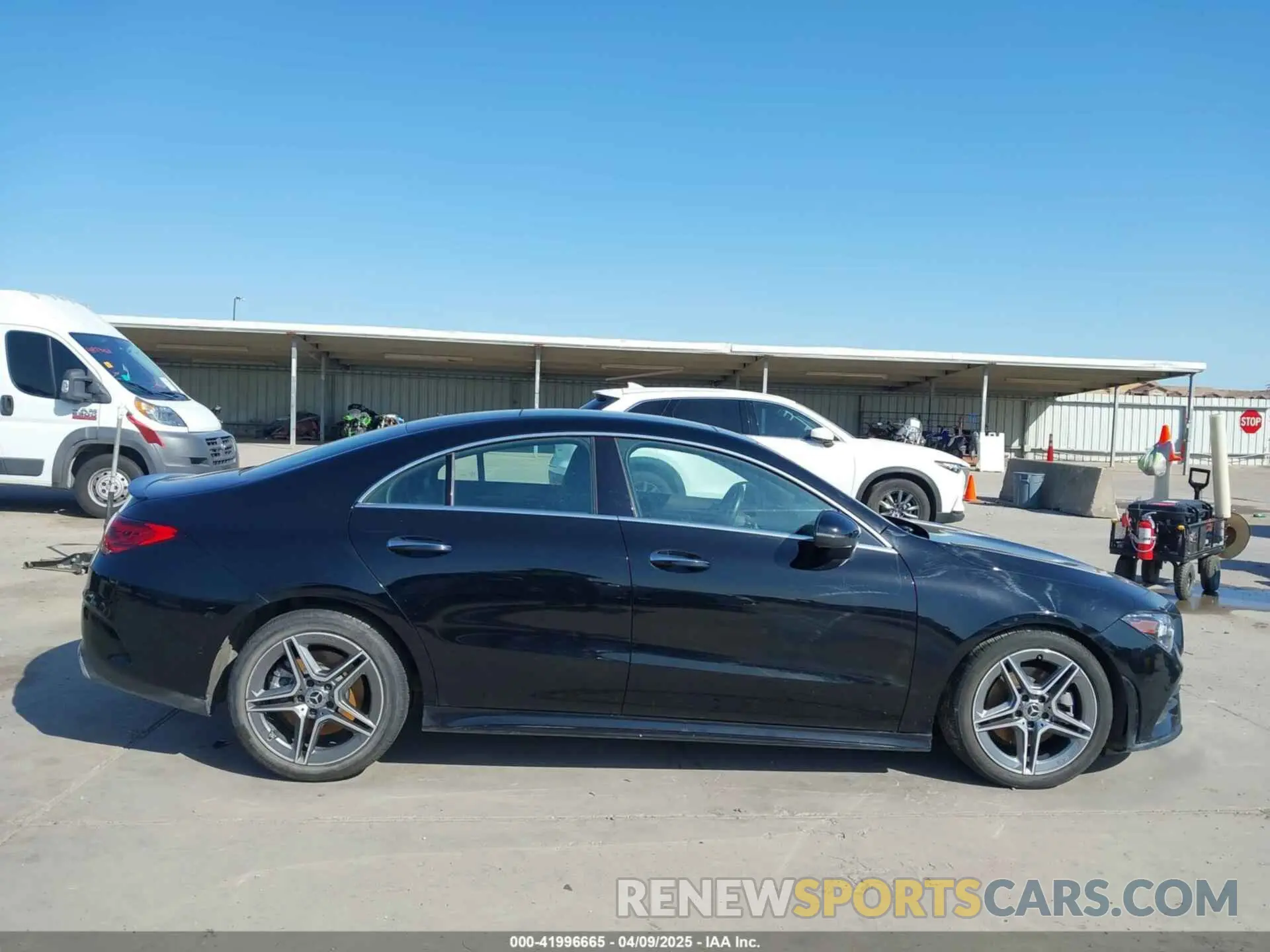 13 fotografías del automóvil dañado W1K5J4HB2PN389257 MERCEDES-BENZ CLA 250 COUPE 2023