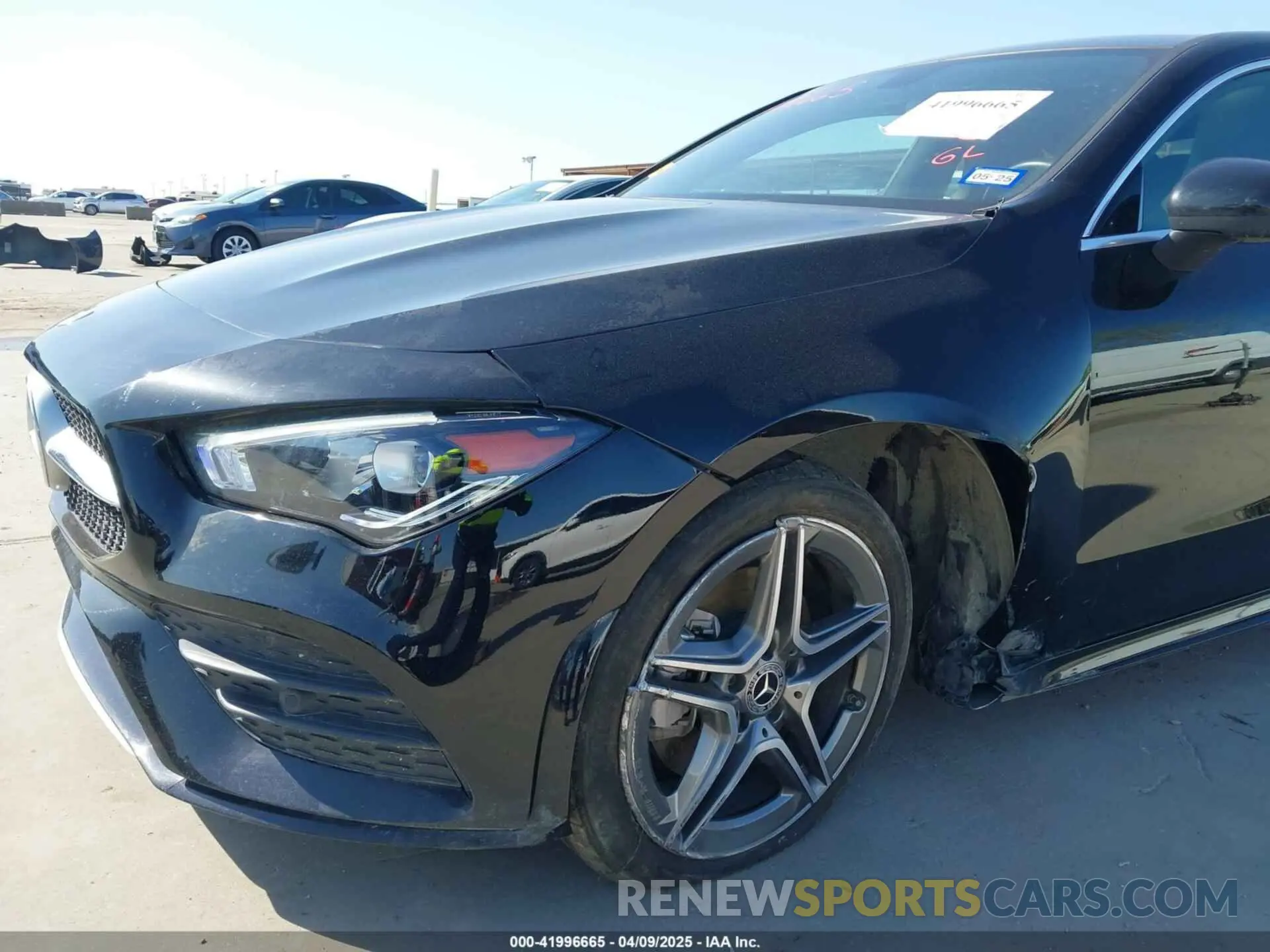 6 fotografías del automóvil dañado W1K5J4HB2PN389257 MERCEDES-BENZ CLA 250 COUPE 2023