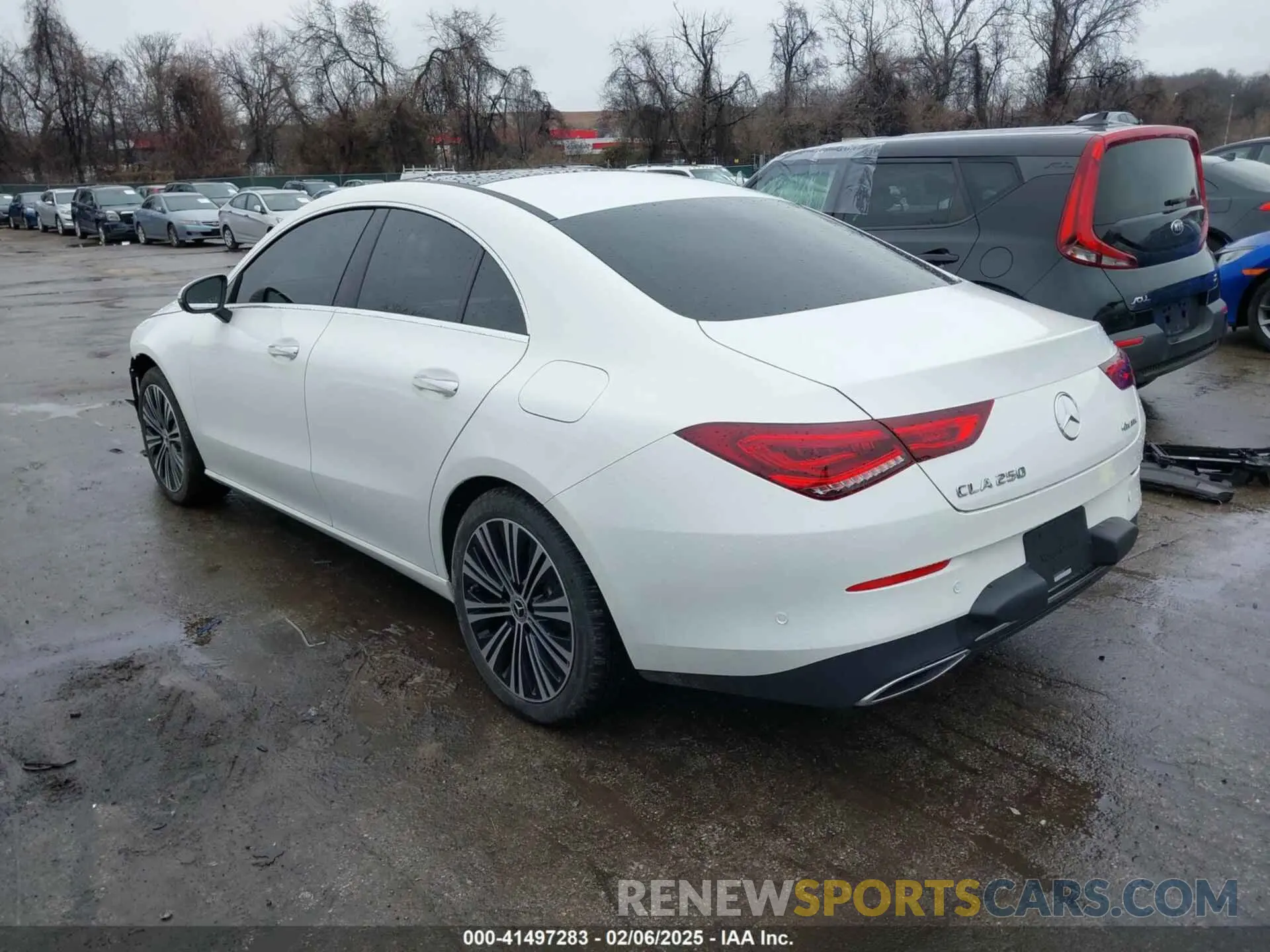 3 fotografías del automóvil dañado W1K5J4HB3PN415509 MERCEDES-BENZ CLA 250 COUPE 2023