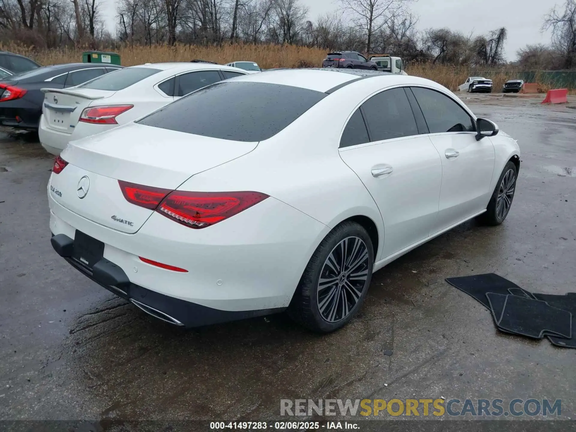 4 fotografías del automóvil dañado W1K5J4HB3PN415509 MERCEDES-BENZ CLA 250 COUPE 2023