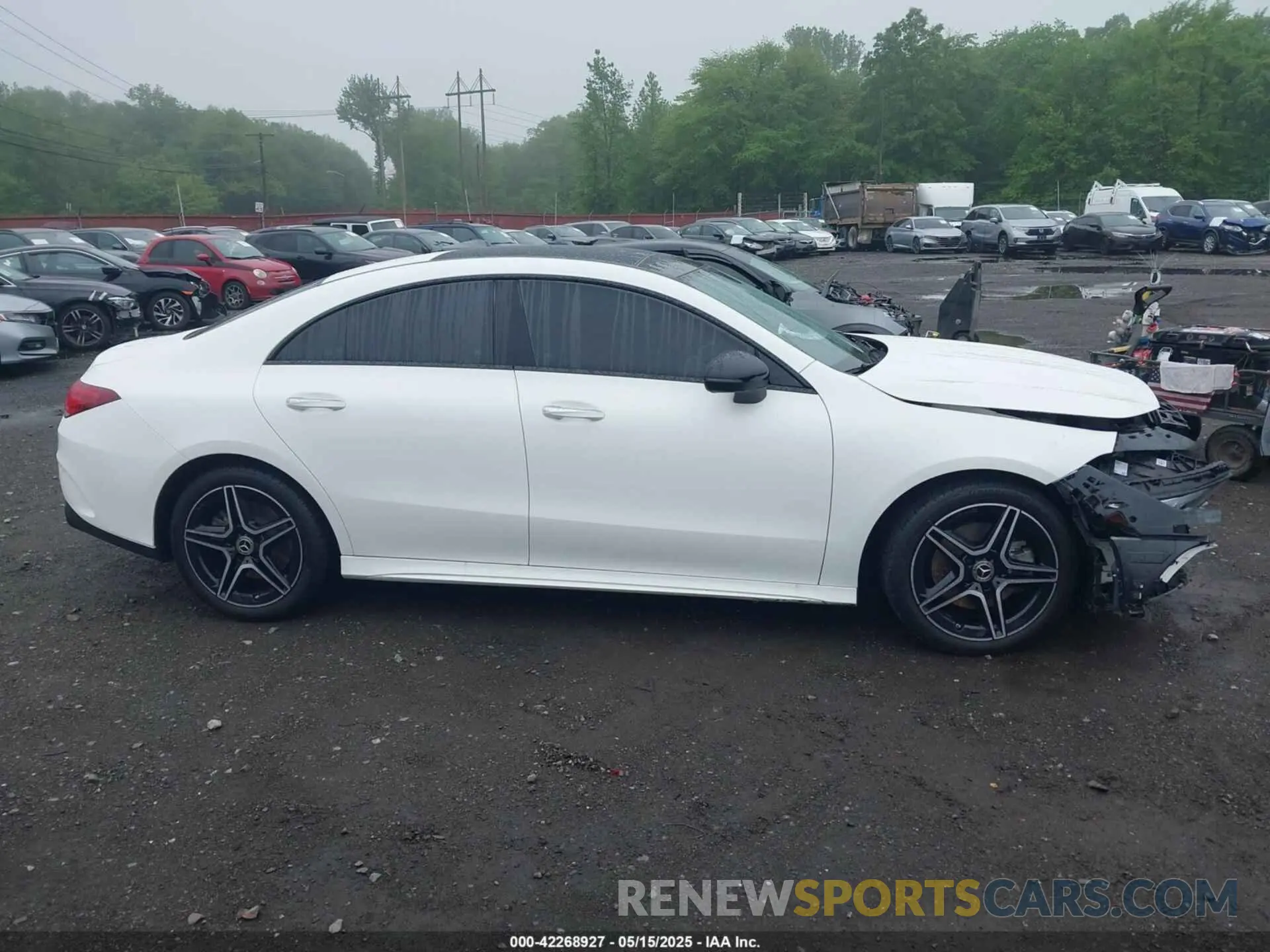 13 fotografías del automóvil dañado W1K5J4HB3PN419933 MERCEDES-BENZ CLA 250 COUPE 2023