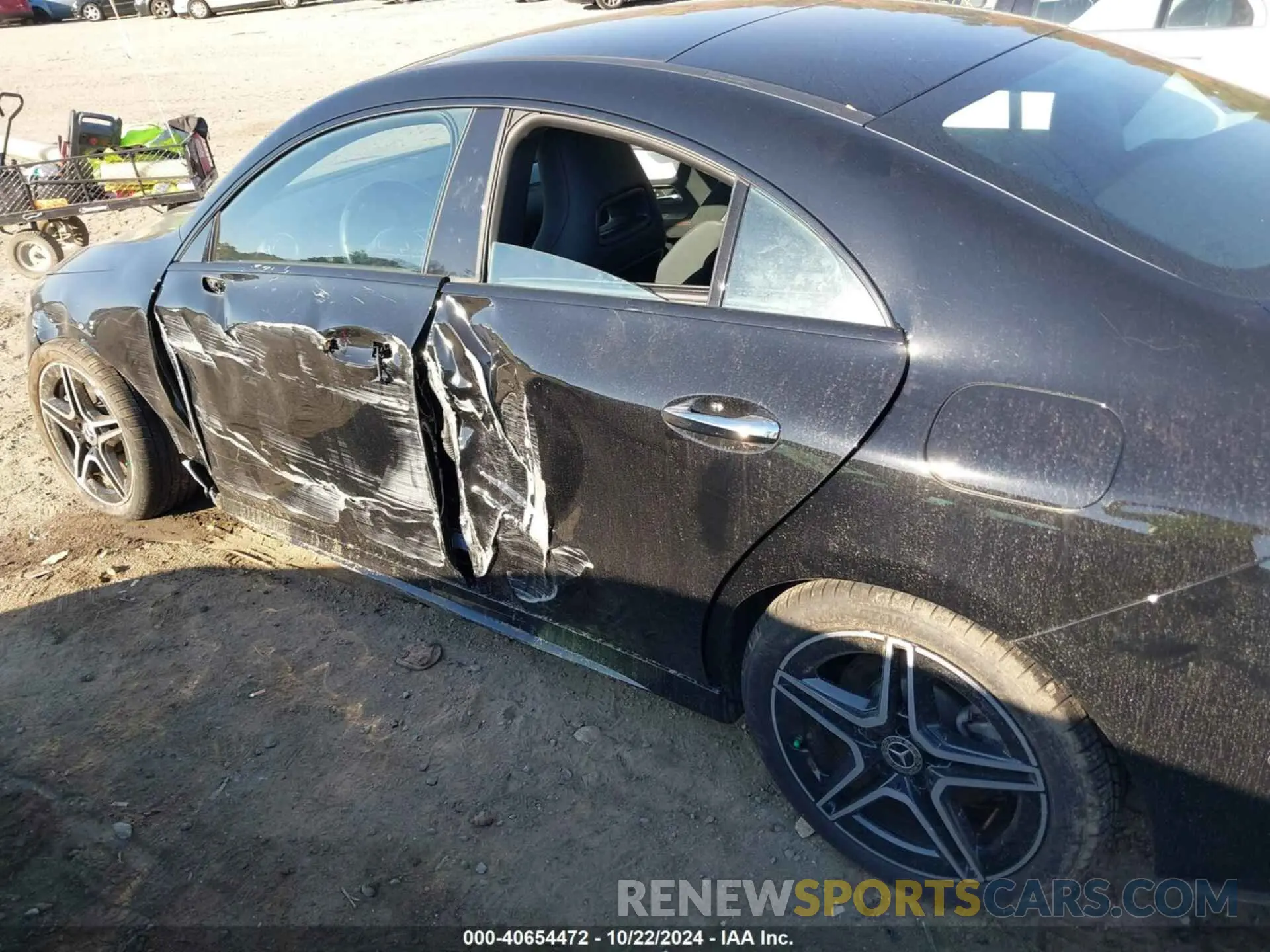 6 fotografías del automóvil dañado W1K5J4HB5PN332874 MERCEDES-BENZ CLA 250 COUPE 2023