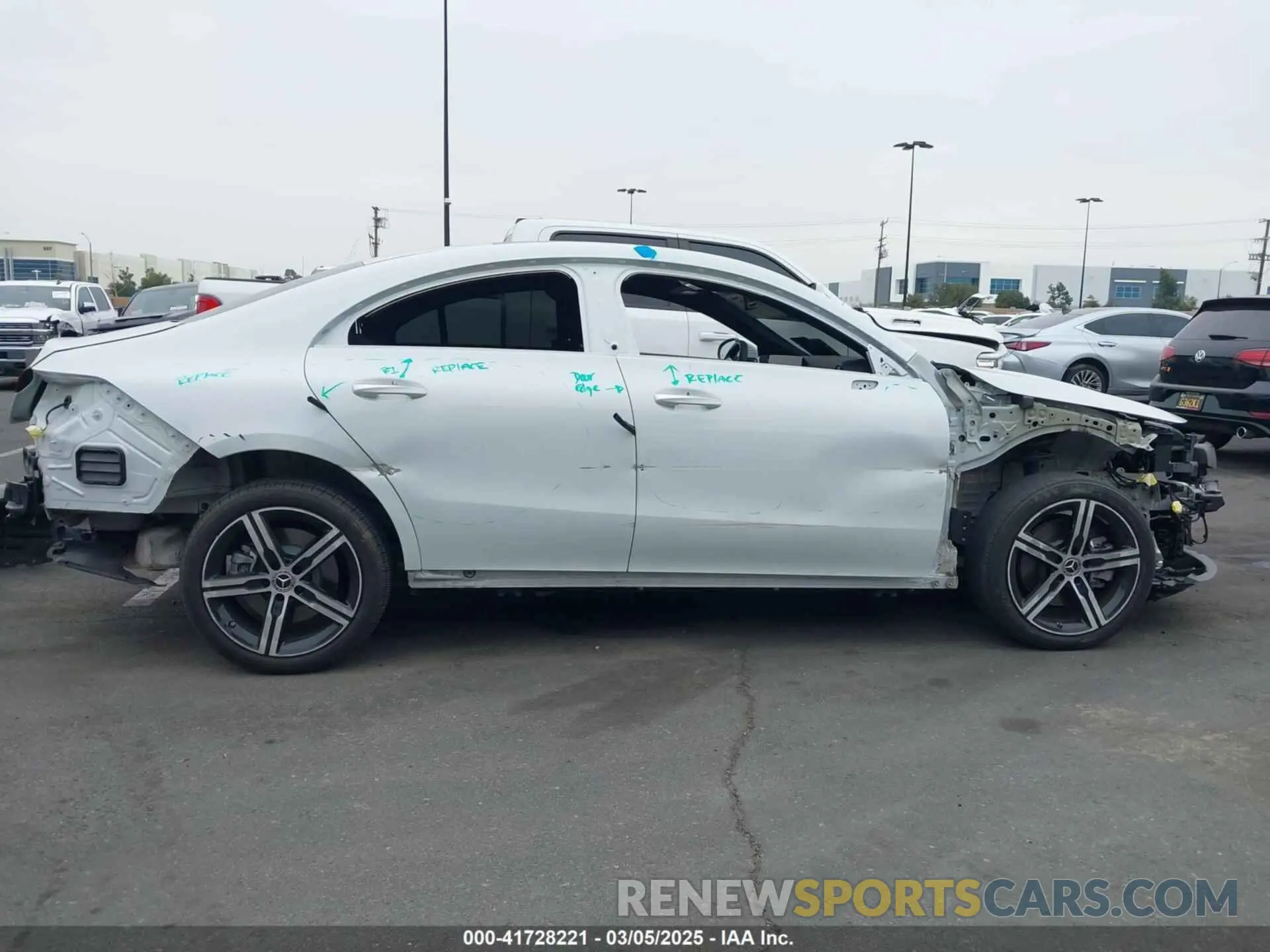 14 fotografías del automóvil dañado W1K5J4HB9PN414557 MERCEDES-BENZ CLA 250 COUPE 2023