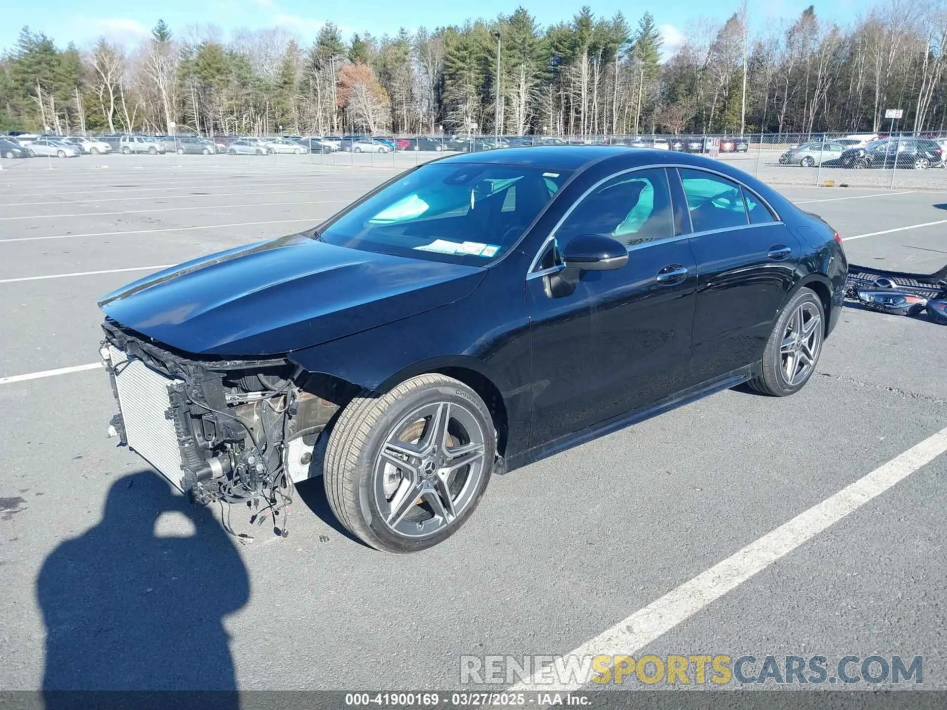 2 fotografías del automóvil dañado W1K5J4HBXPN390205 MERCEDES-BENZ CLA 250 COUPE 2023