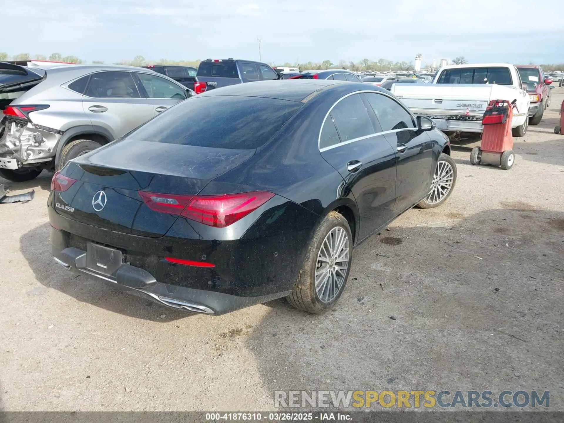 4 fotografías del automóvil dañado W1K5J4GB0RN452702 MERCEDES-BENZ CLA 250 COUPE 2024