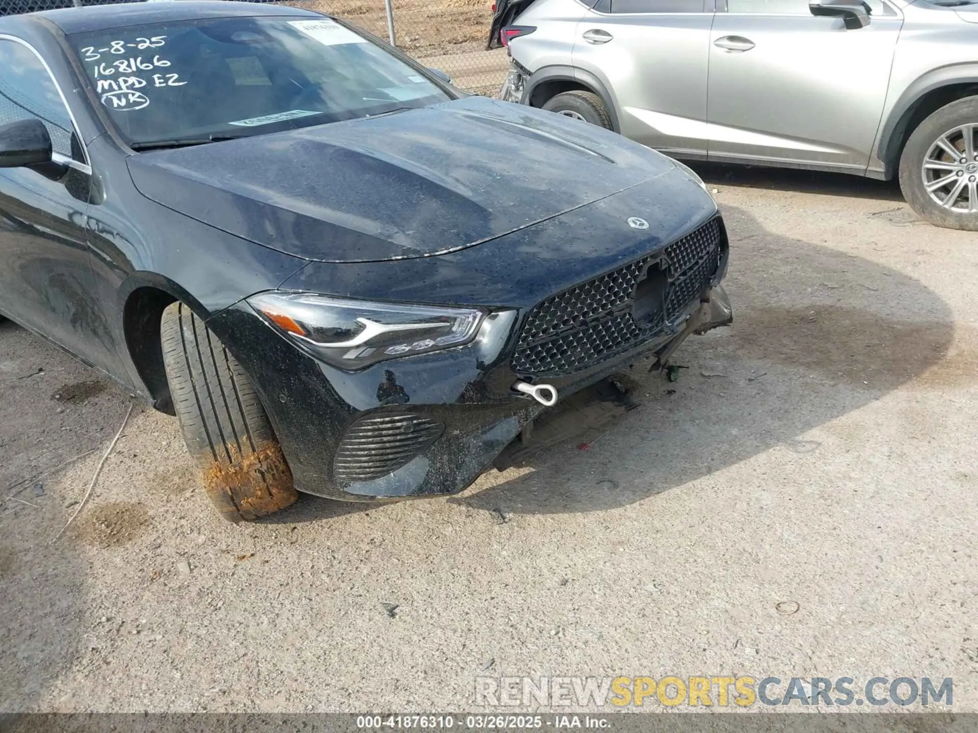 6 fotografías del automóvil dañado W1K5J4GB0RN452702 MERCEDES-BENZ CLA 250 COUPE 2024