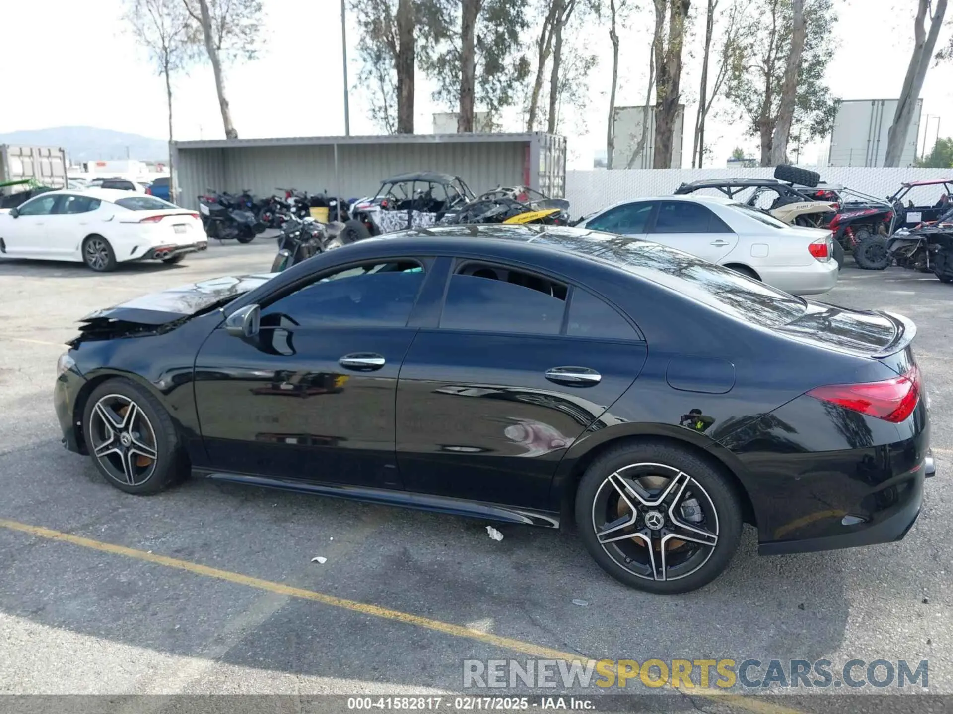 13 fotografías del automóvil dañado W1K5J4GB4RN451651 MERCEDES-BENZ CLA 250 COUPE 2024