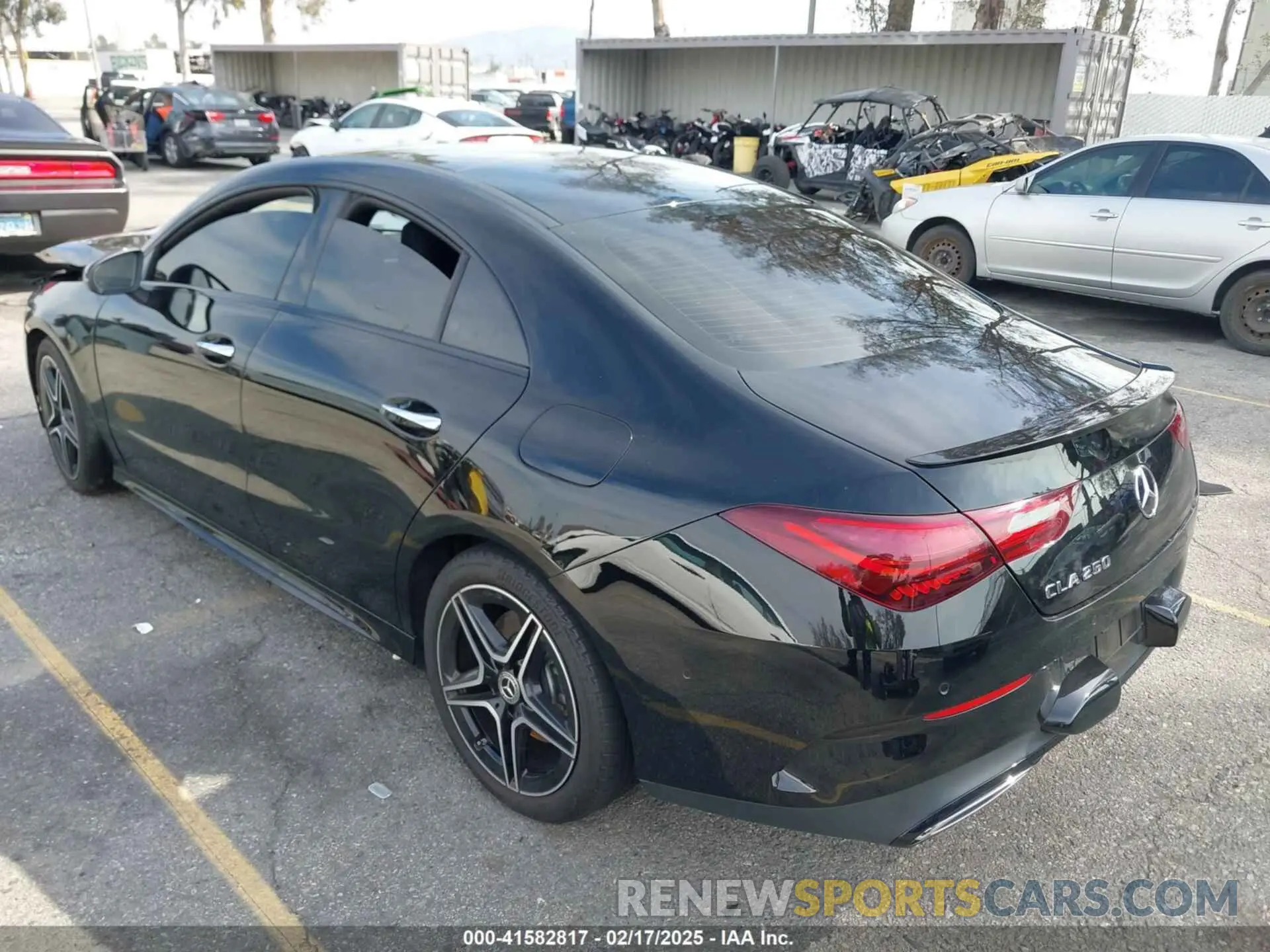 3 fotografías del automóvil dañado W1K5J4GB4RN451651 MERCEDES-BENZ CLA 250 COUPE 2024