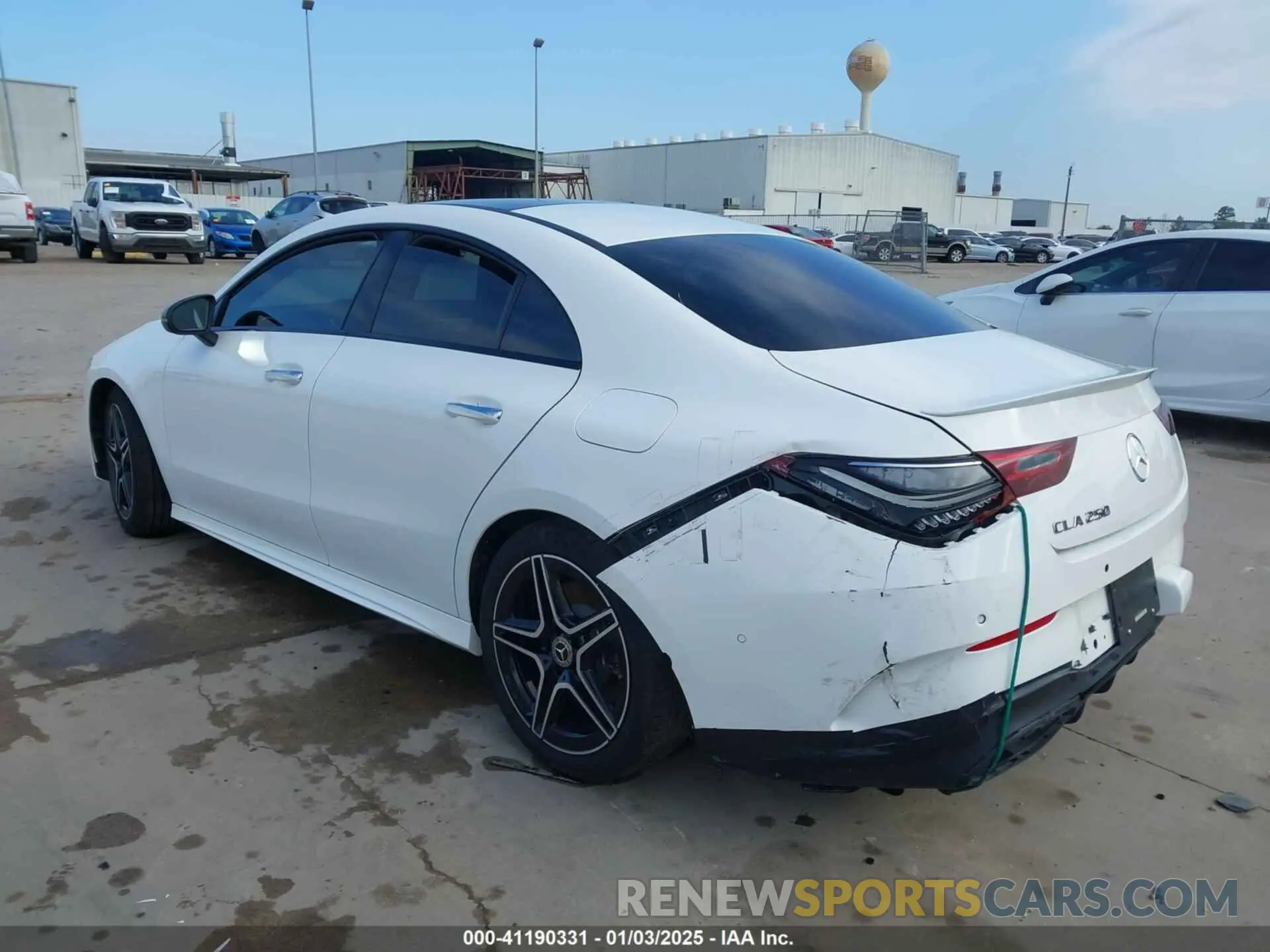 3 fotografías del automóvil dañado W1K5J4GBXRN451783 MERCEDES-BENZ CLA 250 COUPE 2024
