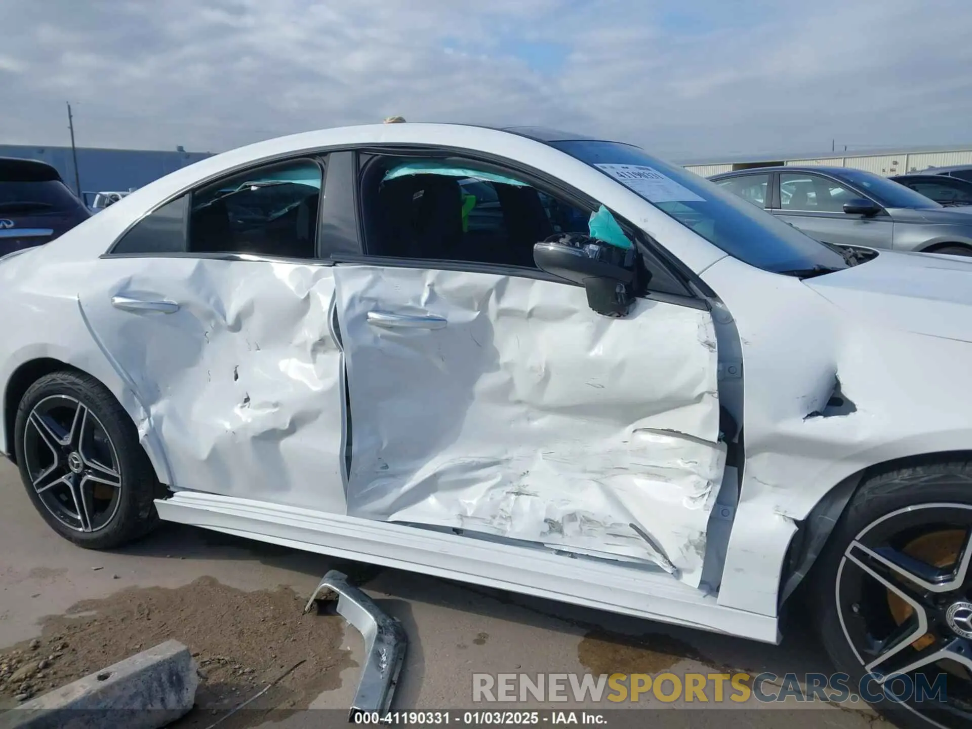 6 fotografías del automóvil dañado W1K5J4GBXRN451783 MERCEDES-BENZ CLA 250 COUPE 2024