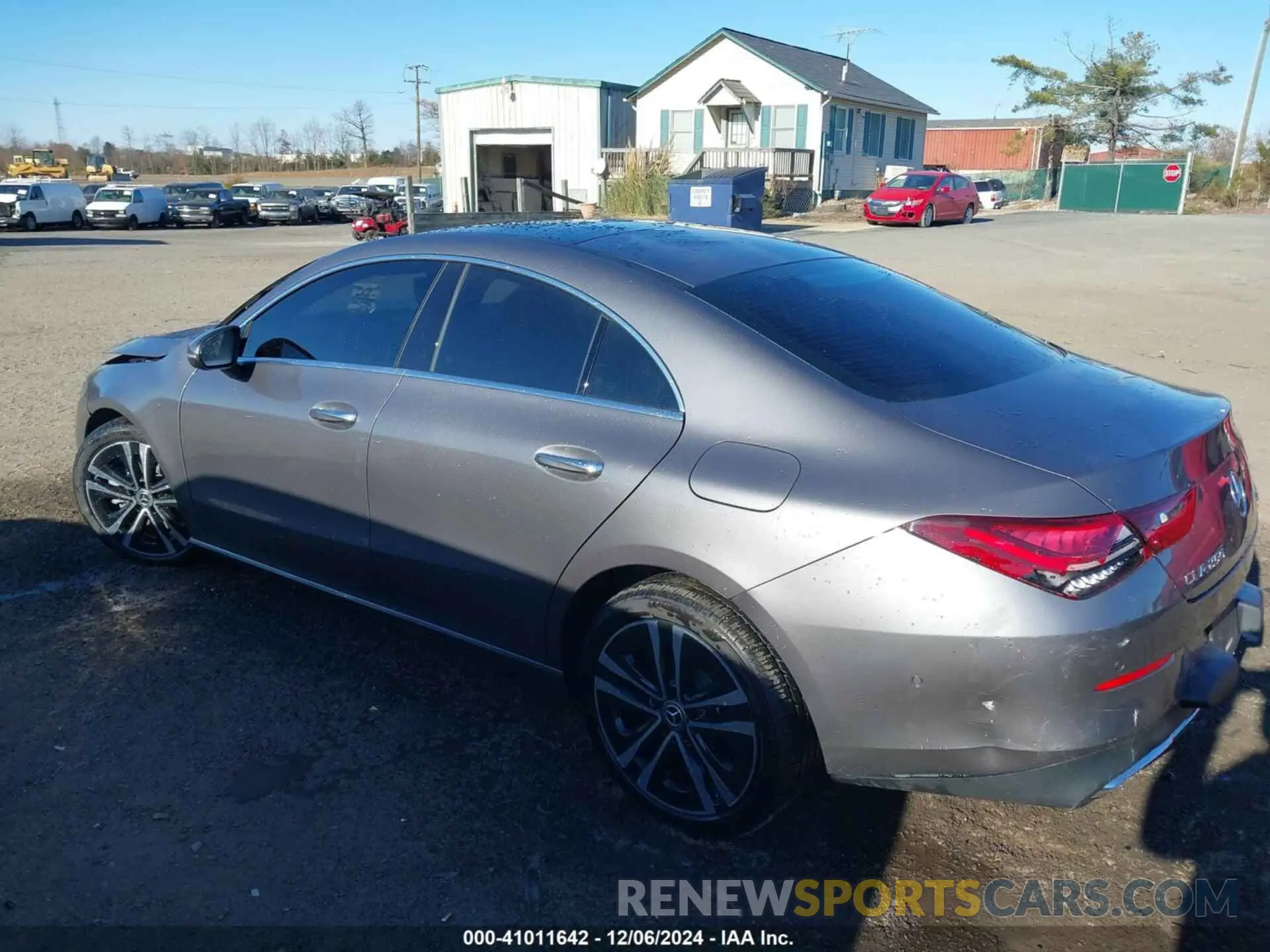 3 fotografías del automóvil dañado W1K5J4HB3RN461764 MERCEDES-BENZ CLA 250 COUPE 2024