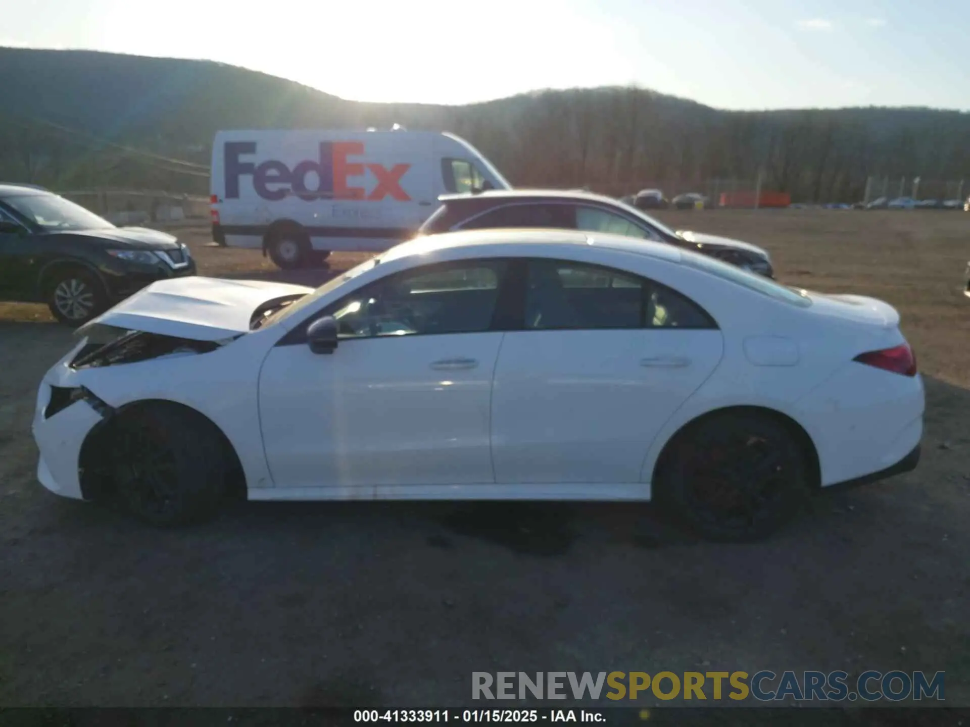 14 fotografías del automóvil dañado W1K5J4HB7RN450668 MERCEDES-BENZ CLA 250 COUPE 2024