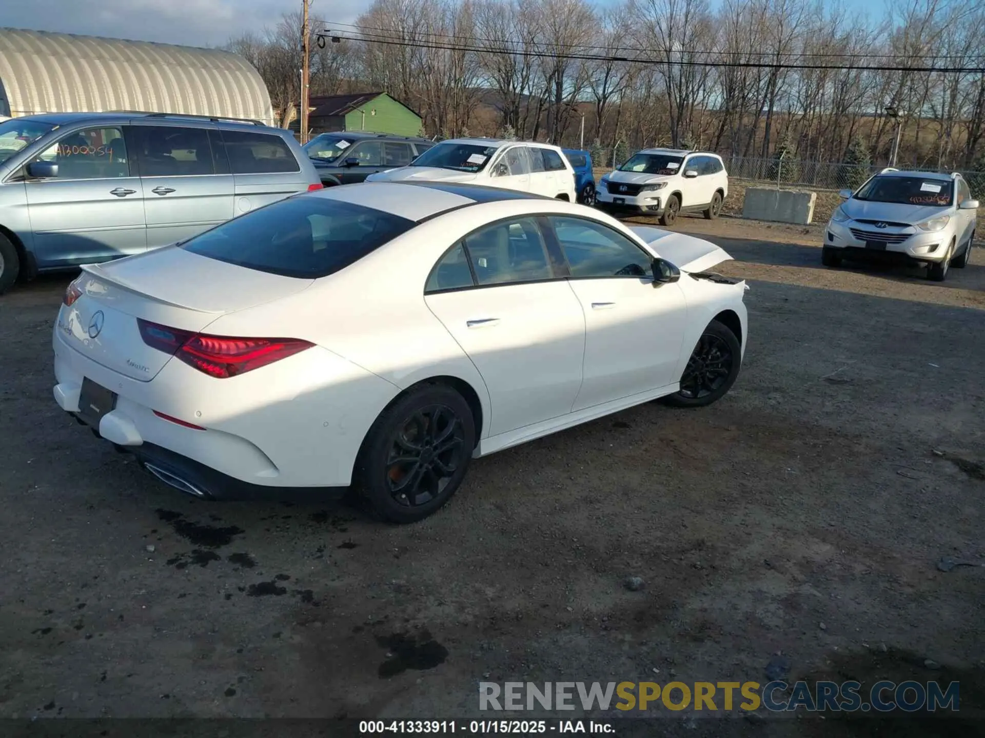 4 fotografías del automóvil dañado W1K5J4HB7RN450668 MERCEDES-BENZ CLA 250 COUPE 2024