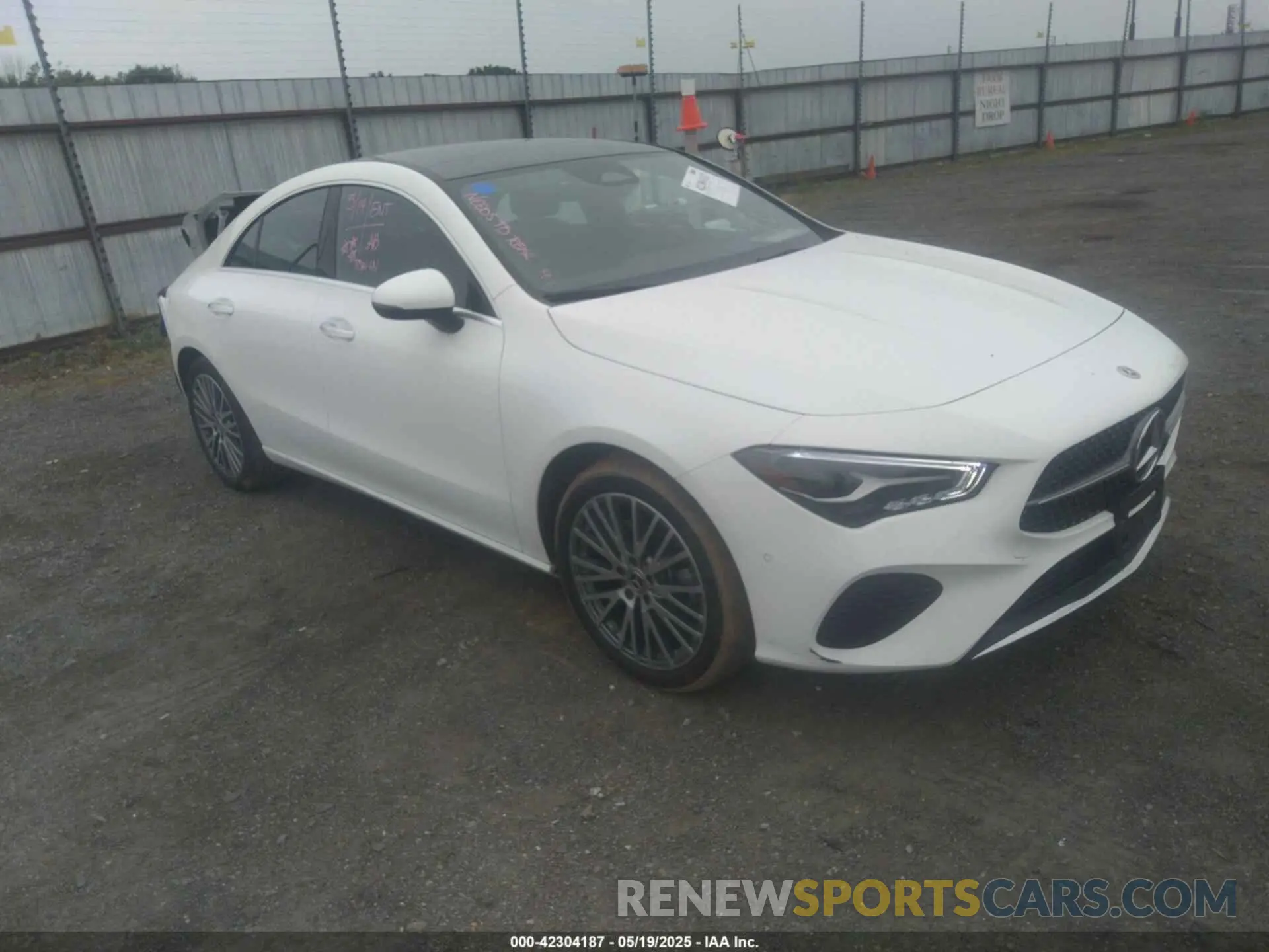 1 fotografías del automóvil dañado W1K5J4GB0SN522298 MERCEDES-BENZ CLA 250 COUPE 2025
