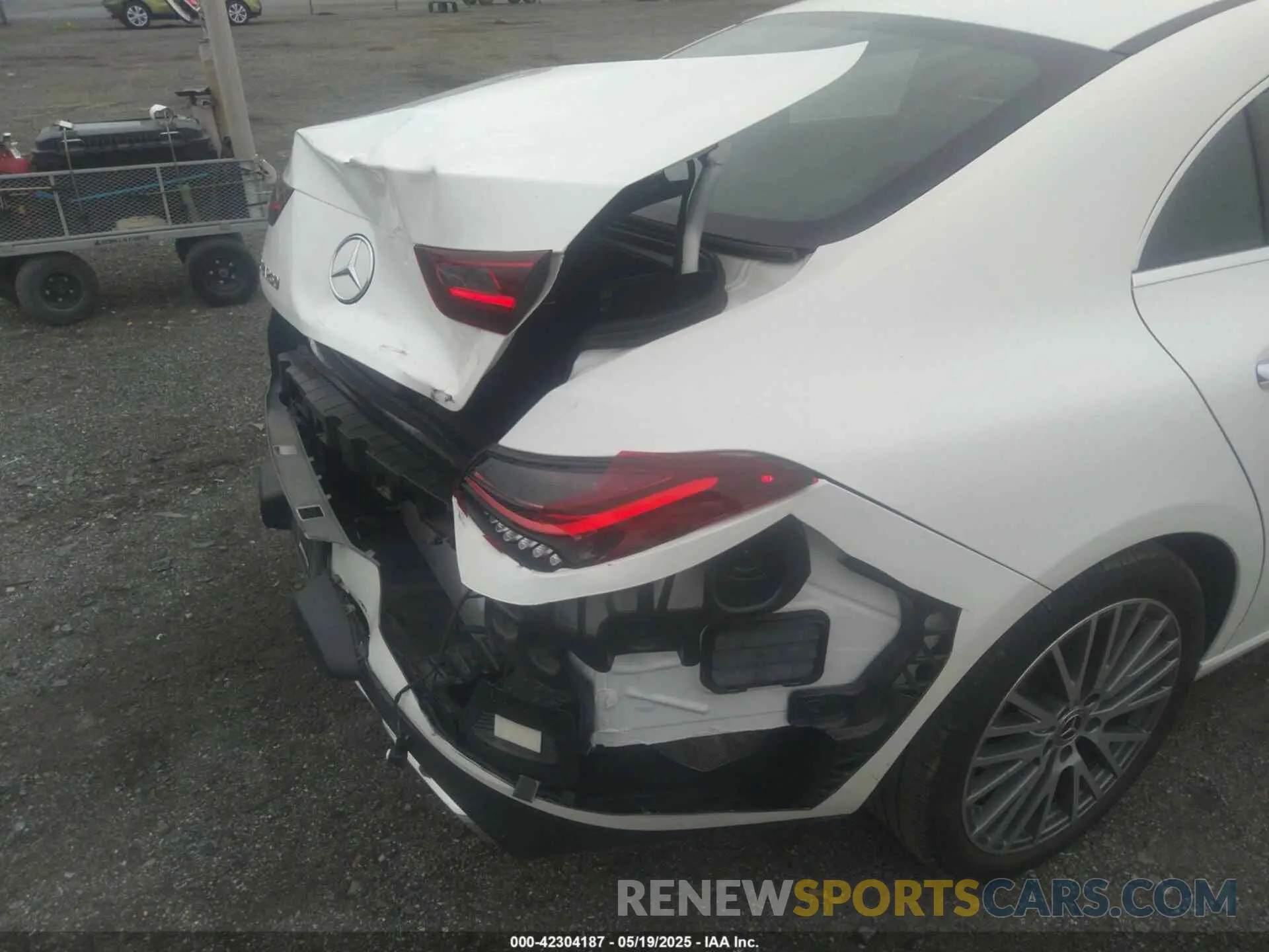 17 fotografías del automóvil dañado W1K5J4GB0SN522298 MERCEDES-BENZ CLA 250 COUPE 2025